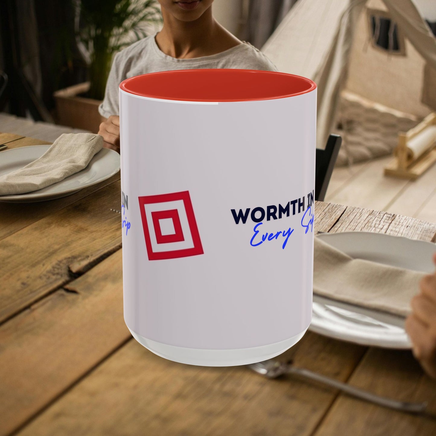 Accent Coffee Mug (11, 15oz)_ N2 Series ACMUG PT2WW003_ Limited Edition Mug by WesternWaves