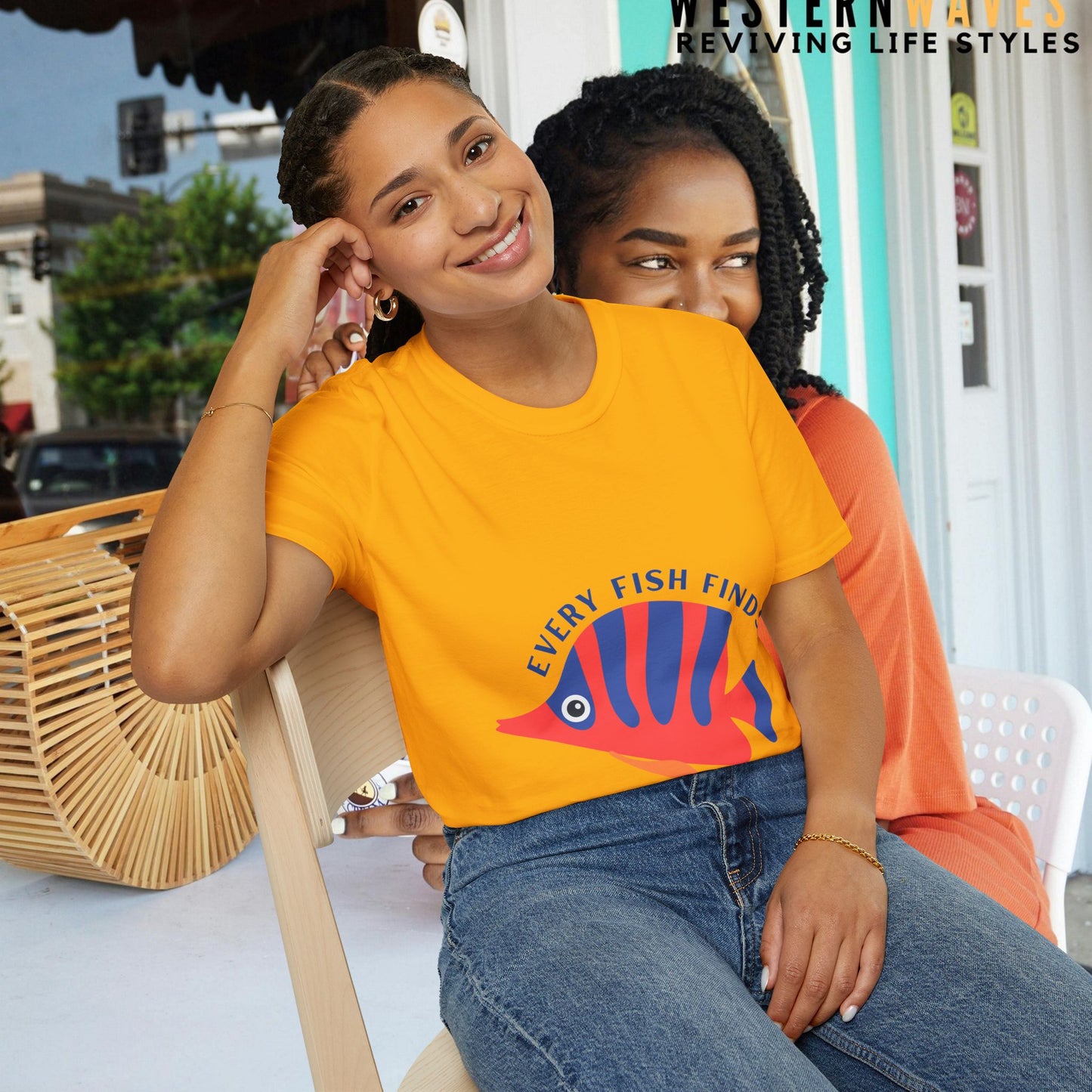 Unisex Softstyle T-Shirt_ N+ Series USSTS FT2WW010_ Limited Edition by WesternWaves: