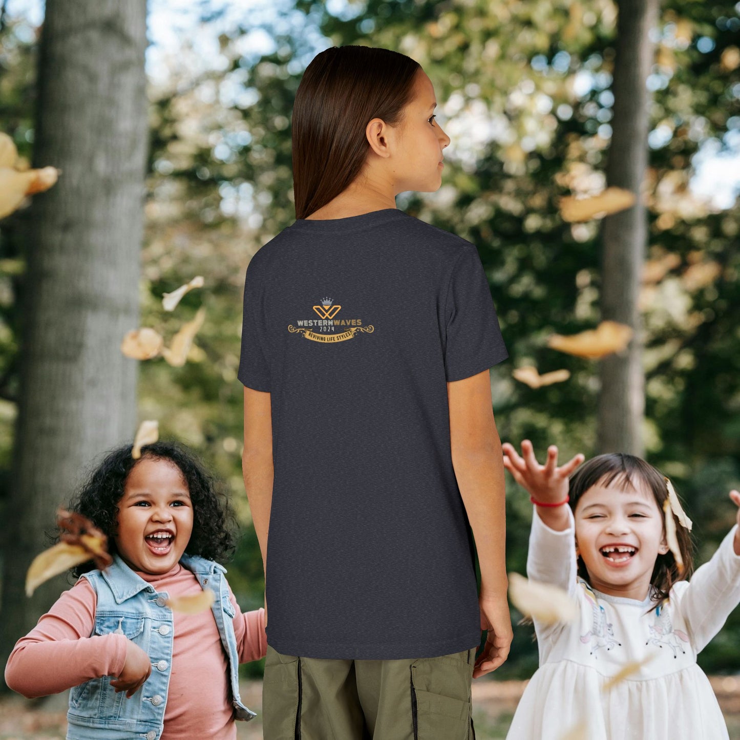 Youth Short Sleeve Tee_ N2 Series YSST PT2WW003_ Limited Edition Utmost Comfort by WesternWaves: