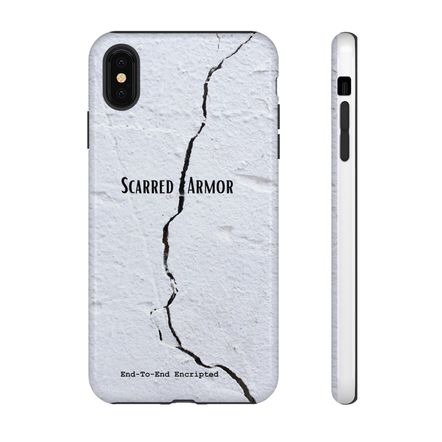 Tough iPhone Cases Phone Case_ Series N8+ TCPCASE PT2WW001_ Limited Edition Scarred Armor Design iPhone Cases by WesternWaves: