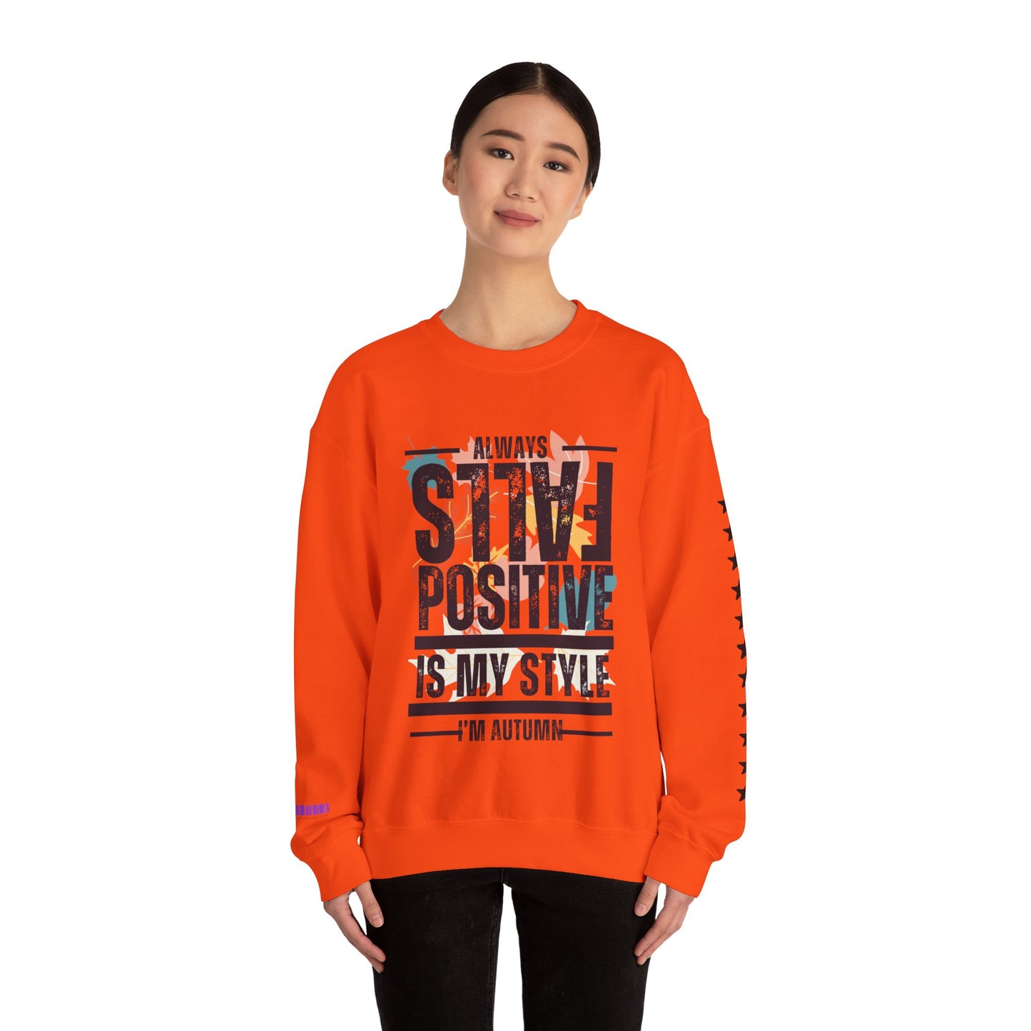 Unisex Heavy Blend™ Crewneck Sweatshirt_ N2+ Series UHBCSS PT2WW027_ Limited Edition Pure Luxury By WesternWaves: