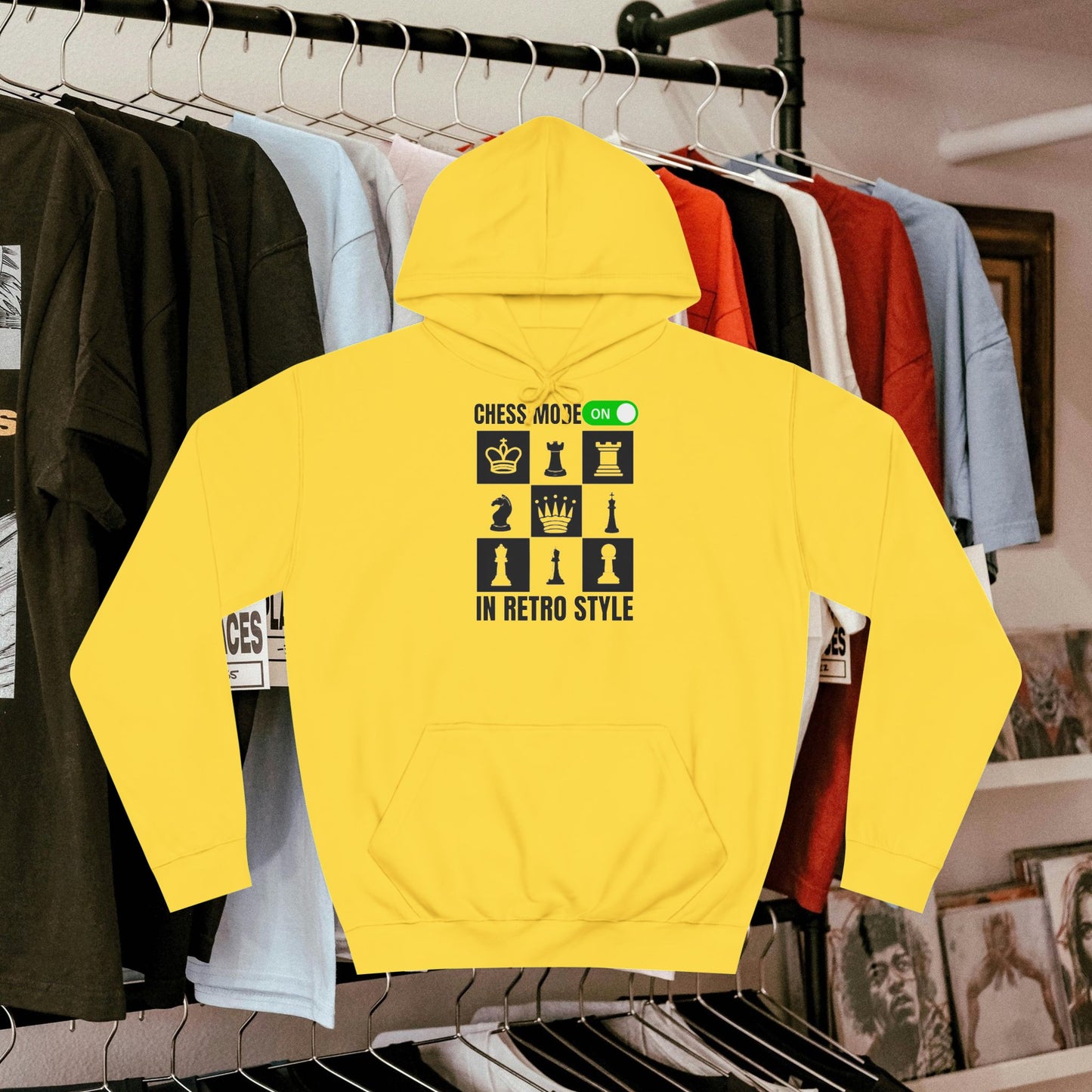 Unisex College Hoodie_ N3+ Series SCH PT2WW003_ Limited Edition Timeless Unisex Design by WesternWaves: