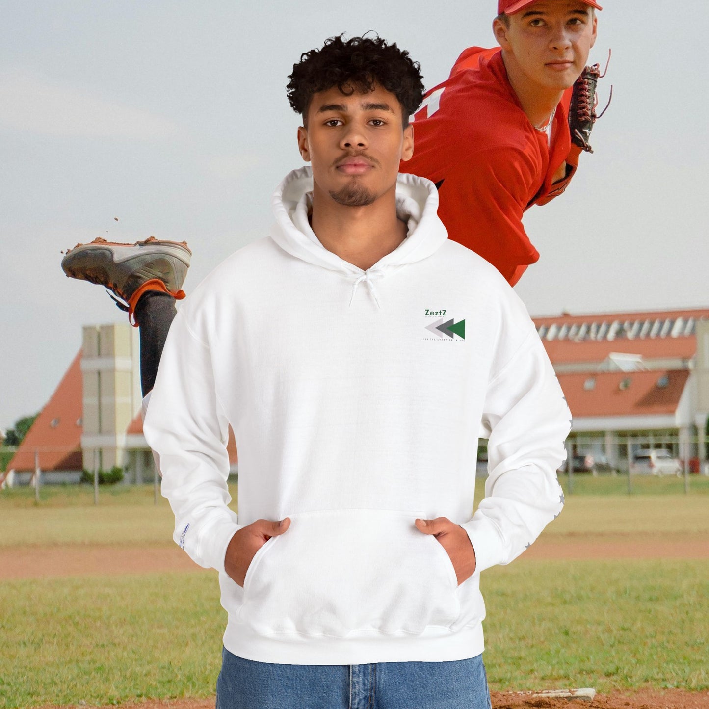 Unisex Heavy Blend™ Hooded Sweatshirt_ N+ Series USHBHSS PT2WW001_ Limited Edition by WesternWaves: