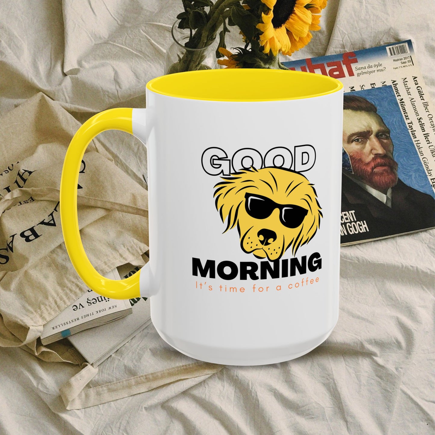 Accent Coffee Mug (11, 15oz)_ N+ Series ACMUG PT2WW012_ Limited Edition Mug by WesternWaves