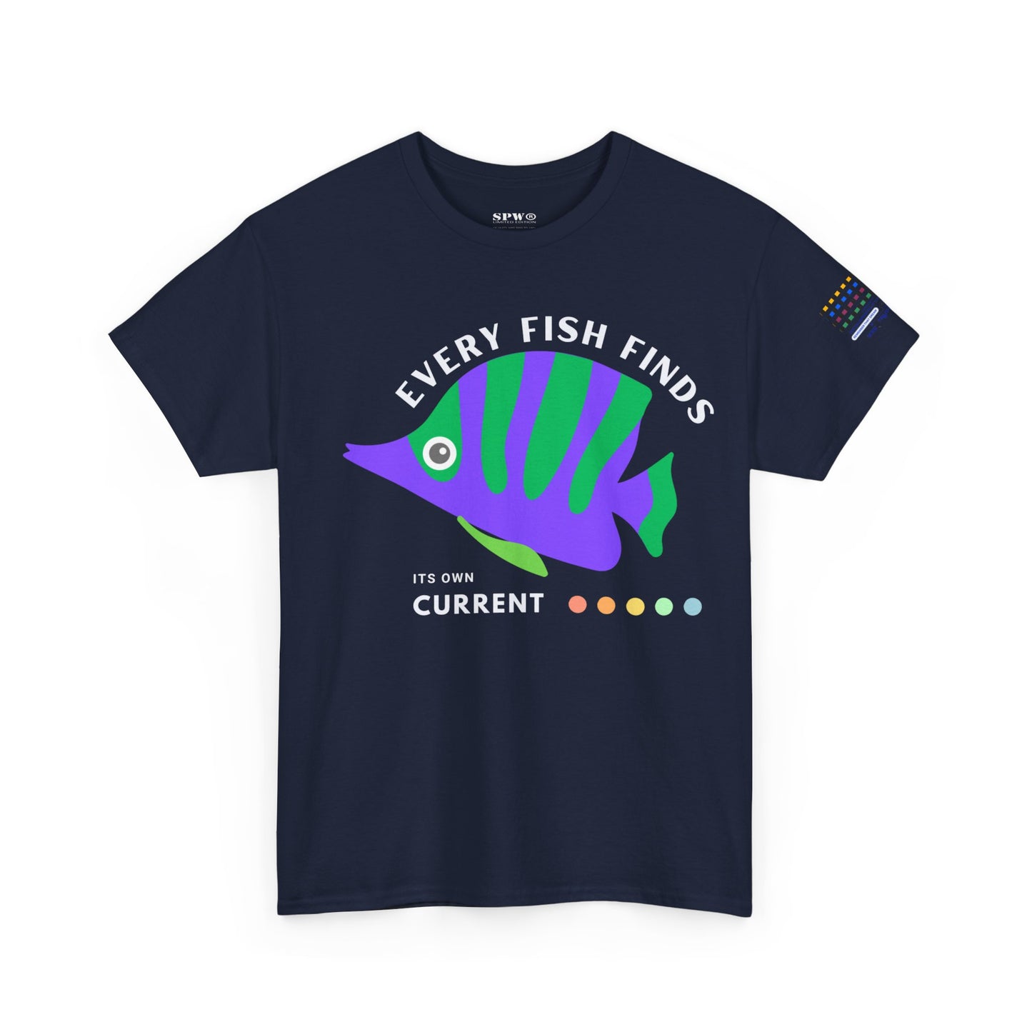 Unisex Heavy Cotton Tee_ Crafted from premium 100% cotton_ N+ Series UHCT PT2WV002_ Limited Edition by WesternWaves: