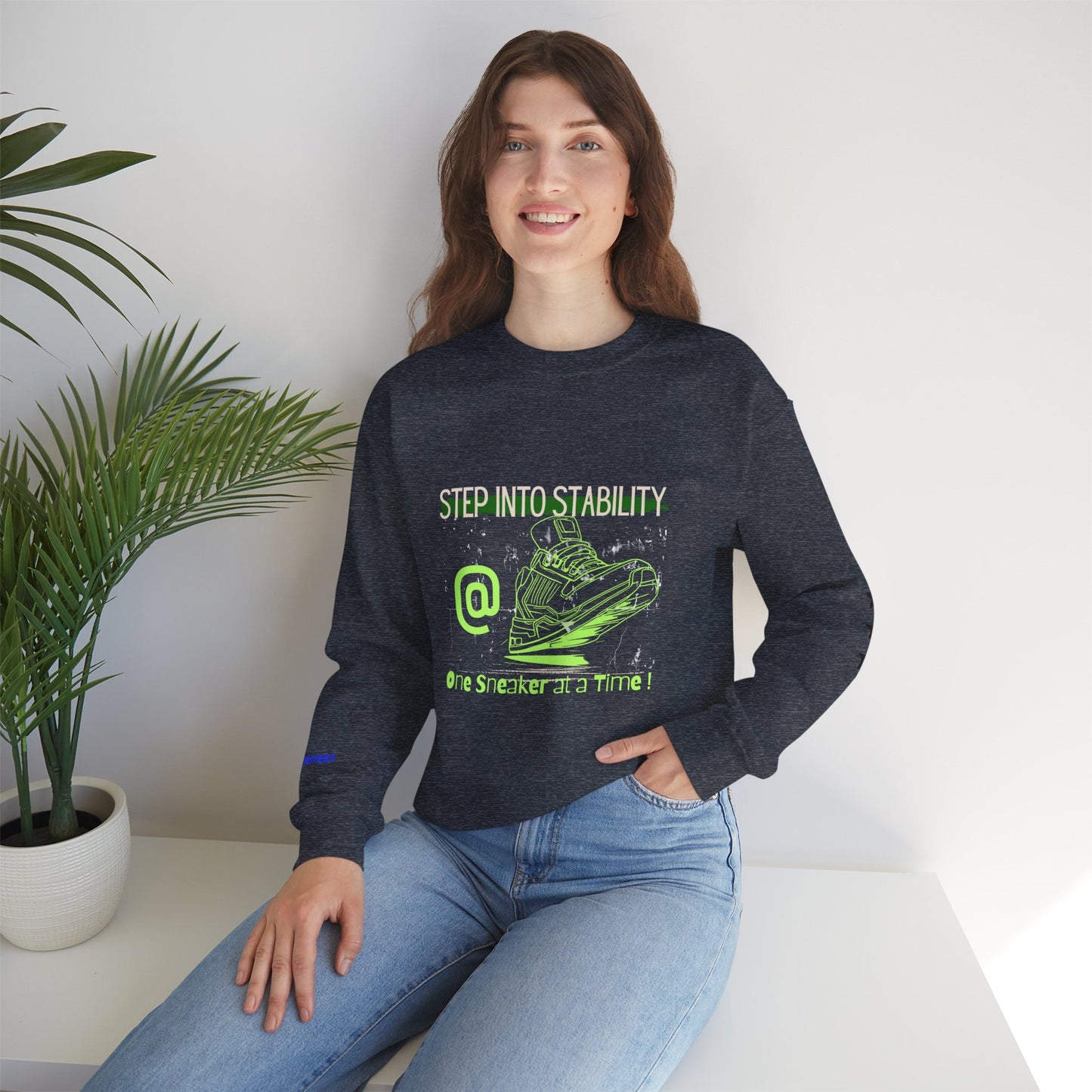 Unisex Heavy Blend™ Crewneck Sweatshirt_ N3+ Series UHBCSS PT2WW032_ Limited Edition Pure Luxury By WesternWaves: