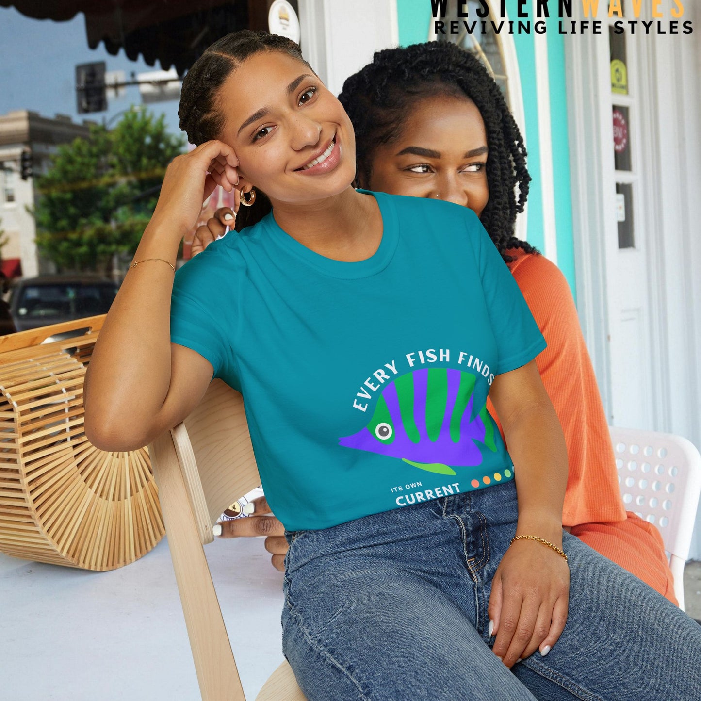 Unisex Softstyle T-Shirt_ N+ Series USSTS FT2WW010_ Limited Edition by WesternWaves:
