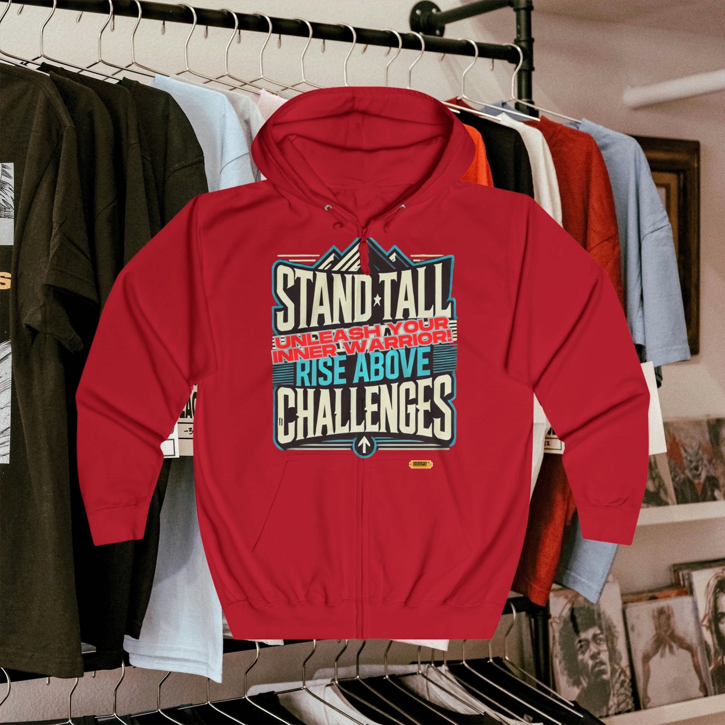 Unisex Full Zip Hoodie_ 21 June 2025_ Limited Edition All Season Motivational Gift by WesternWaves: