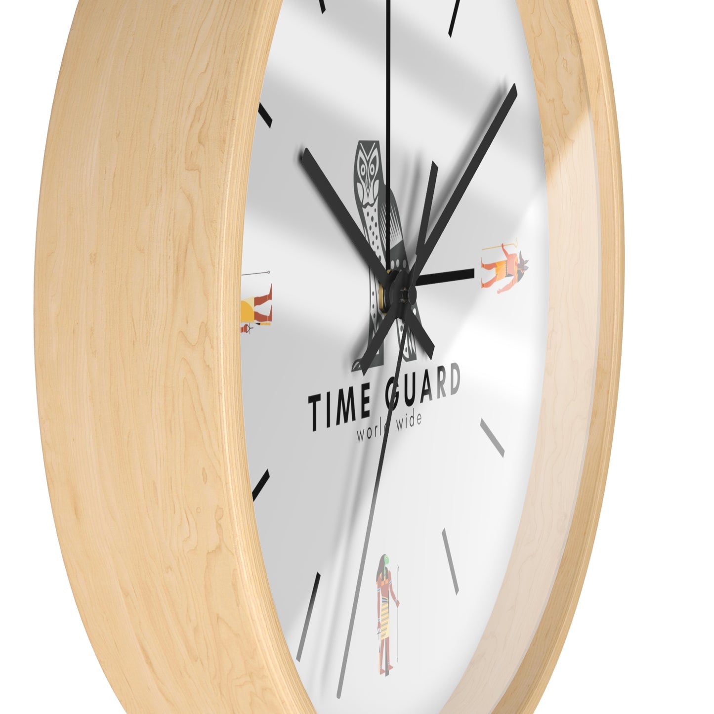 Wall Clock_ N+ Series WCTGWW PT2WW002_ Time Guard World Wide Limited Edition by WesternWaves.