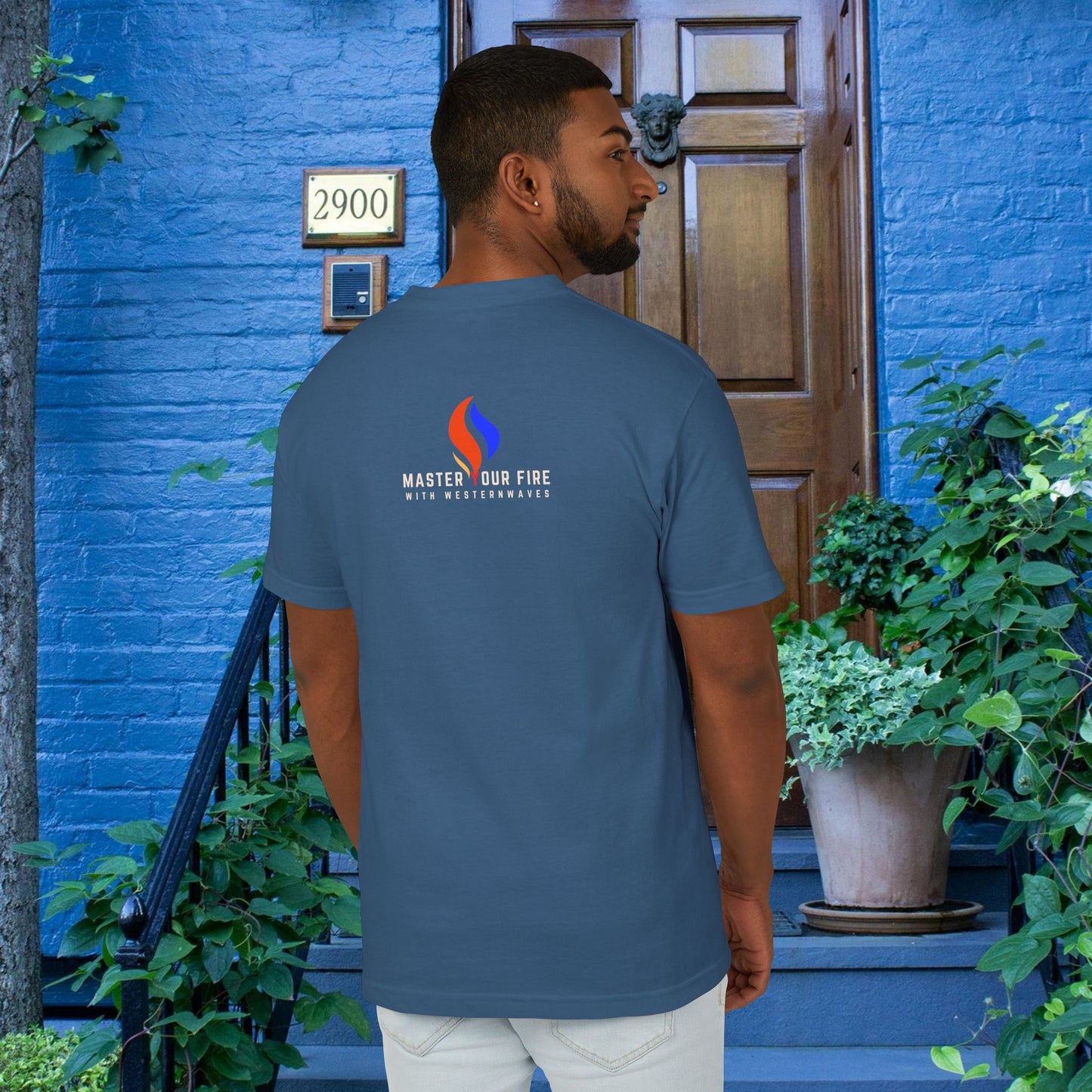 Unisex Garment-Dyed Heavyweight Cotton Tee_ N2+ Series USGDHWCTEE PT2WW006_ Limited Edition Statement of Style by WesternWaves: