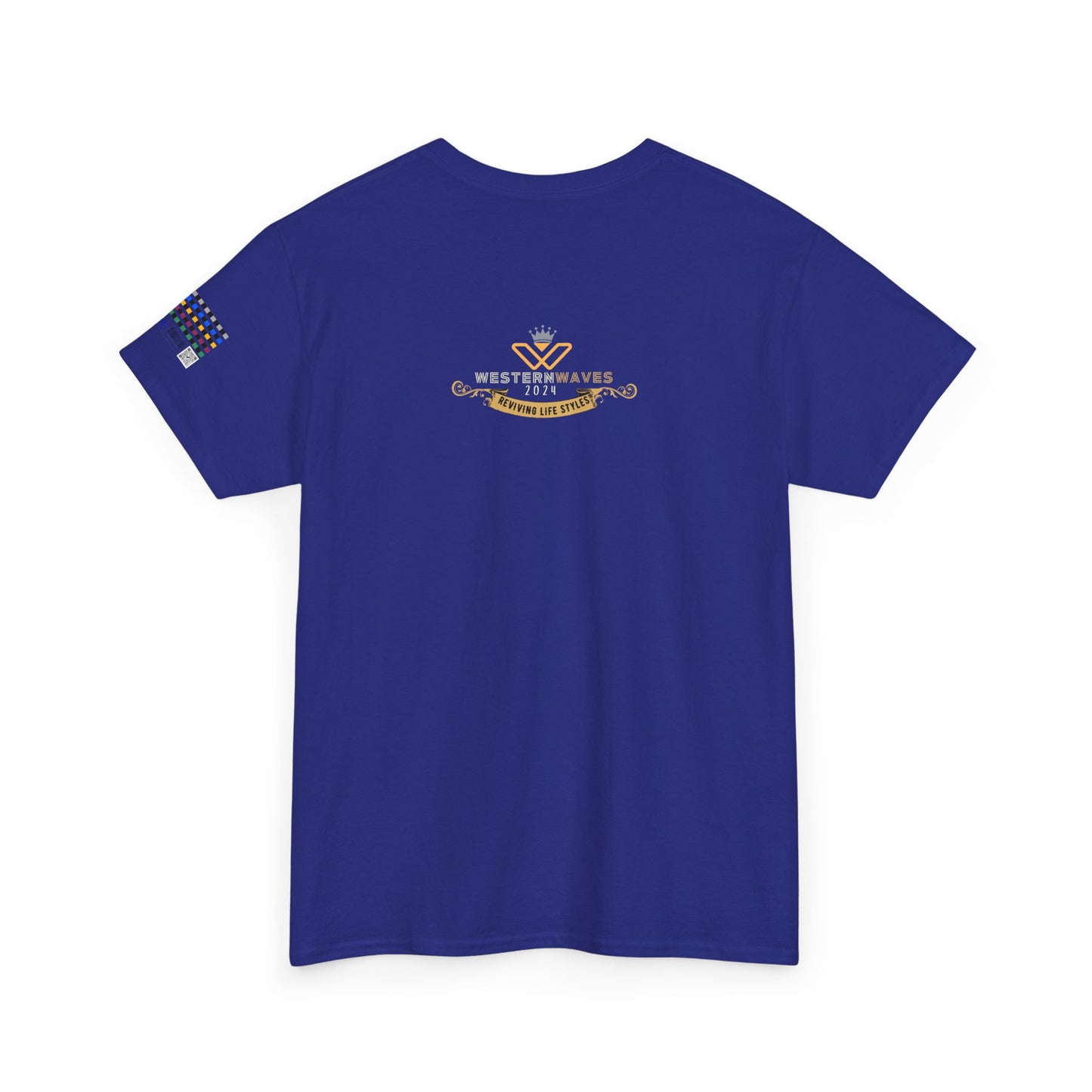 Unisex Heavy Cotton Tee_ Crafted from premium 100% cotton_ N+ Series UHCT PT2WV007_ Limited Edition by WesternWaves: