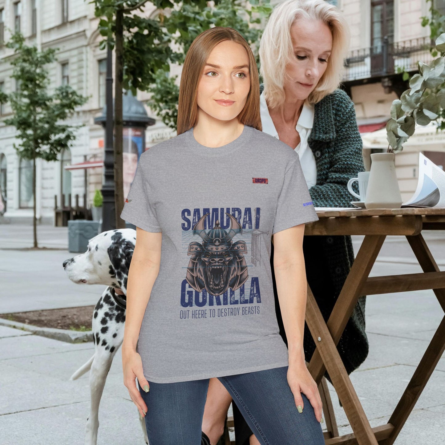 Unisex Ultra Cotton Tee_ Classic Comfort Unleashed_ N2 Series USUCTEE PT2WW004_ Limited Edition Maximum Comfort & Style by WesternWaves: