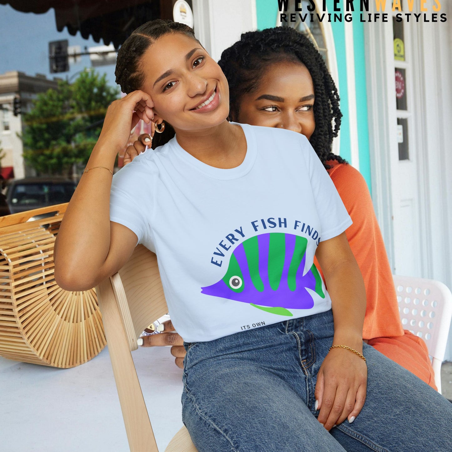 Unisex Softstyle T-Shirt_ N+ Series USSTS FT2WW010_ Limited Edition by WesternWaves: