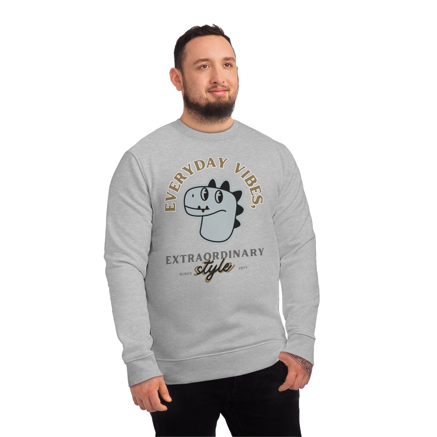 Unisex Changer Sweatshirt_ N+ Series USCSS PT2WW002_ Limited Edition Organic Comfort by WesternWaves: