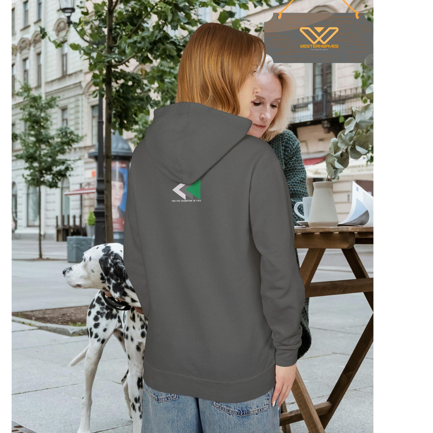 Unisex Lightweight Hooded Sweatshirt – N2 Series USLWHSS PT2WW021_ Limited Edition Crafted Comfort by WesternWaves: