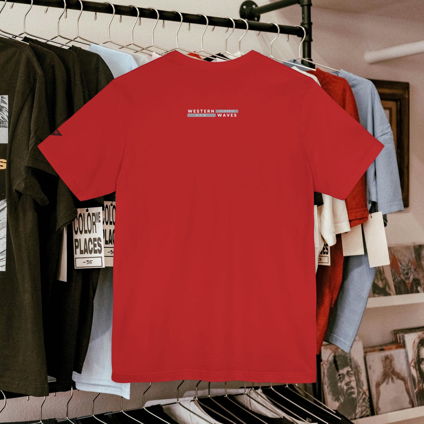 Unisex Jersey Short Sleeve Tee_ Signature Comfort Tee by SPW_ N2* Series PT2WW005_ Limited Edition Cherished Favorite by WesternWaves: