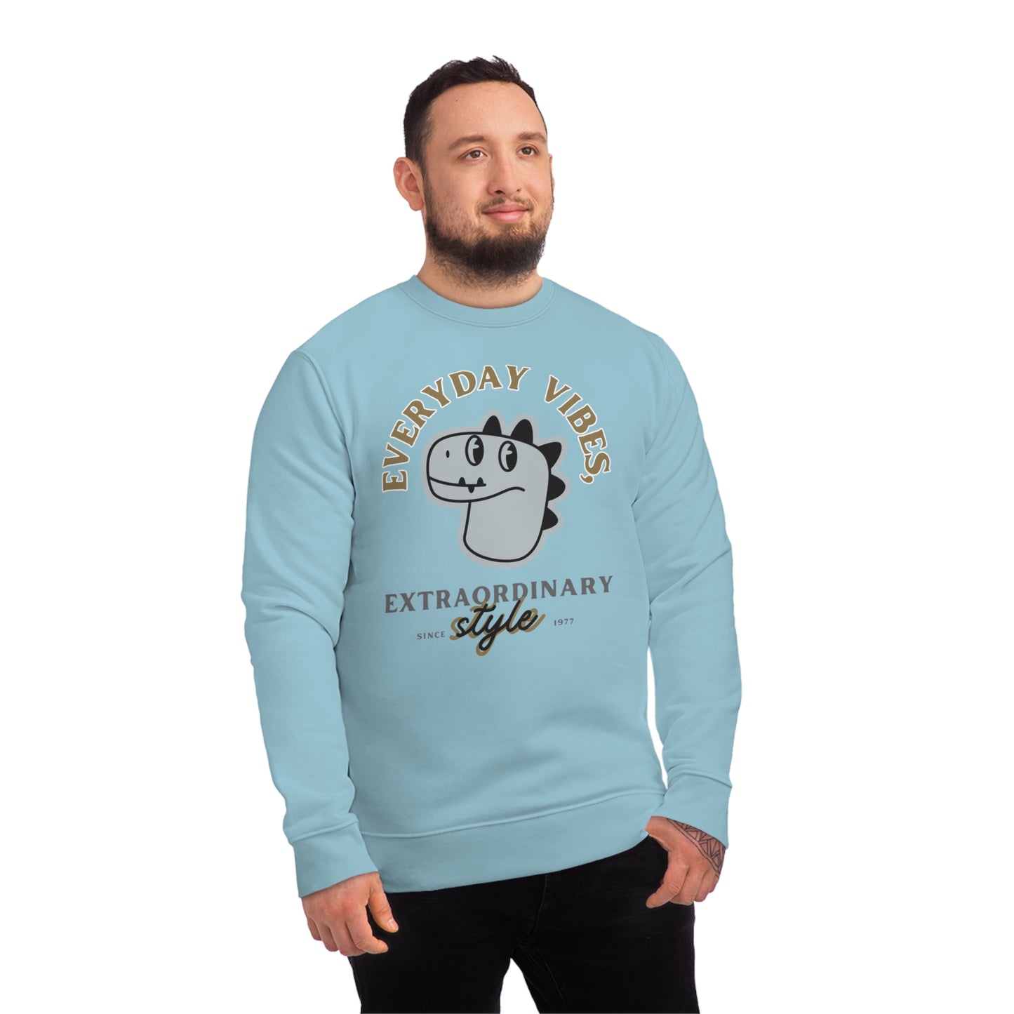 Unisex Changer Sweatshirt_ N+ Series USCSS PT2WW002_ Limited Edition Organic Comfort by WesternWaves: