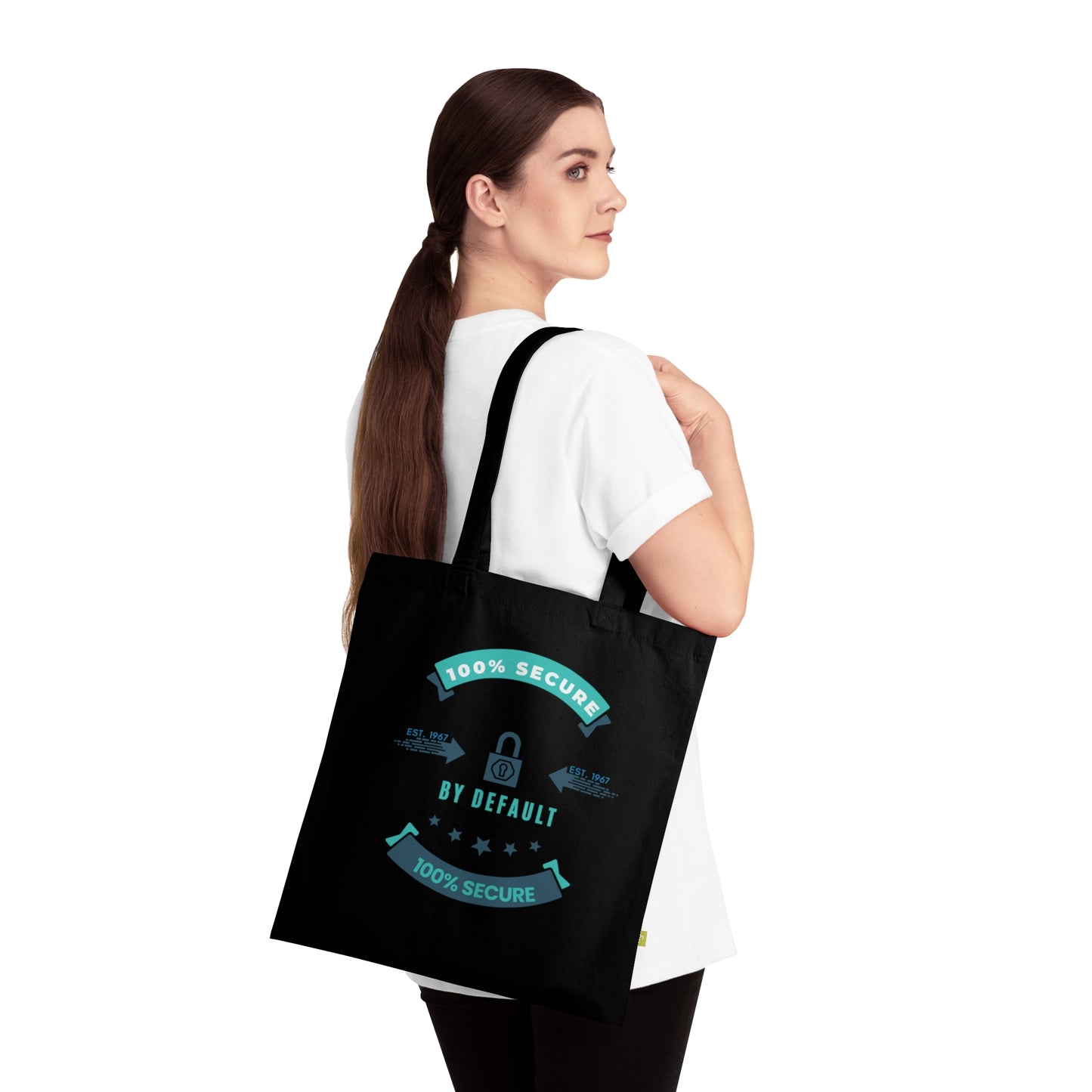 Organic Cotton Tote Bag _ N7+ Series OCTOTEBAGS PT2WW001_ Limited Edition by WesternWaves: