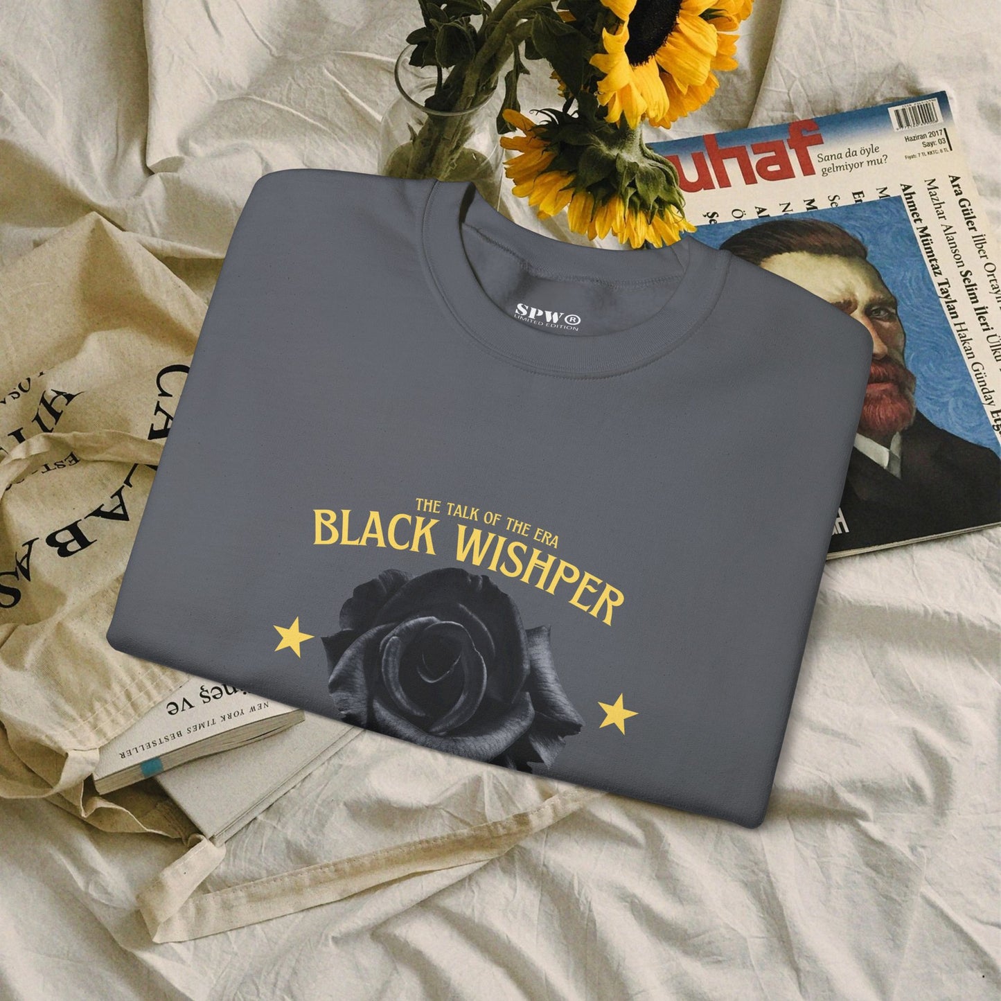 Unisex Heavy Blend™ Crewneck Sweatshirt_ N3+ Series UHBCSS PT2WV011_ Limited Edition Pure Luxury by WesternWaves: