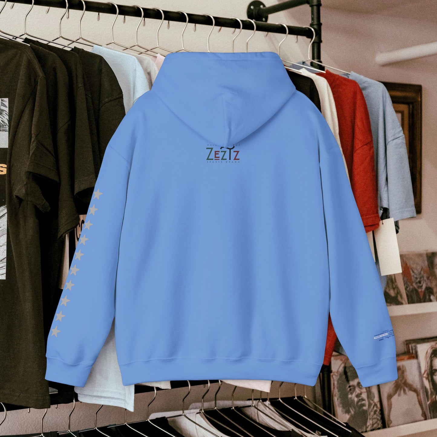 Unisex Heavy Blend™ Hooded Sweatshirt_ N+ Series USHBHSS PT2WW001_ Limited Edition by WesternWaves: