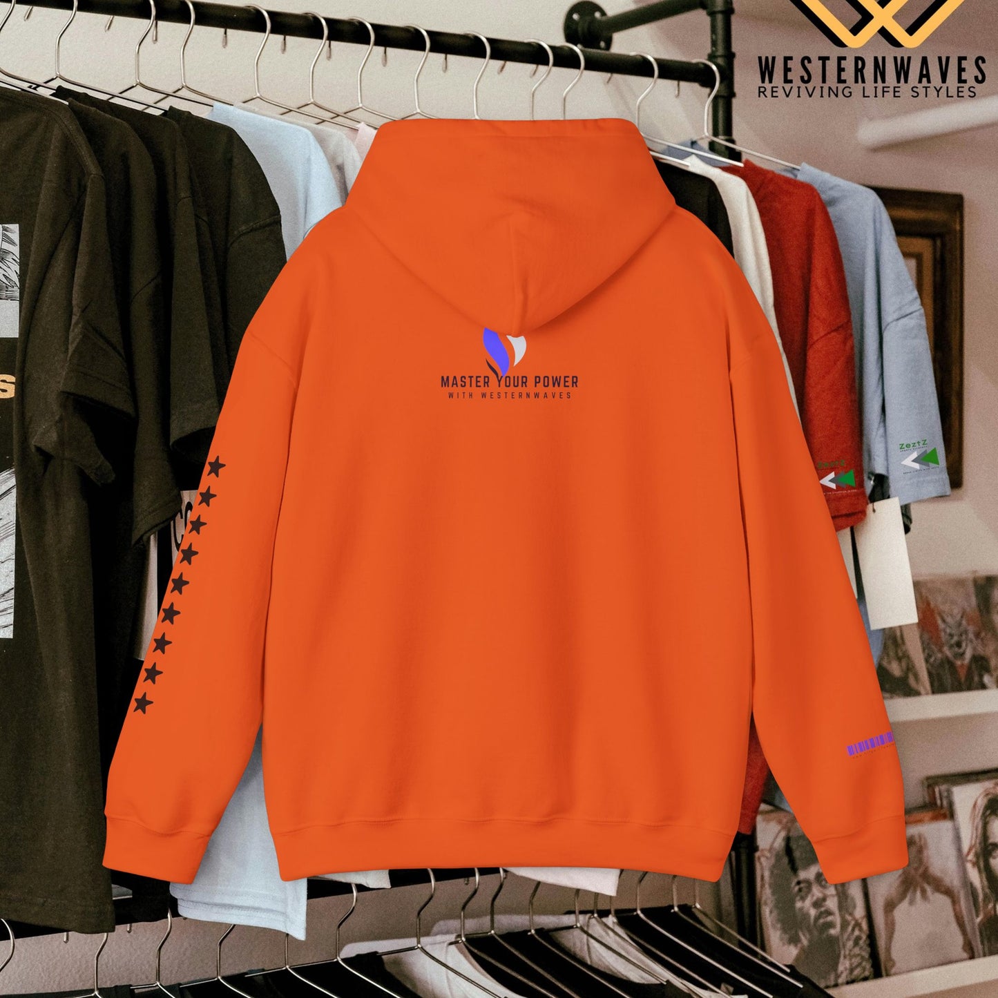 Unisex Heavy Blend™ Crewneck Sweatshirt_ N3+ Series UHBCSS PT2WW008_ Limited Edition Comfort & Style by WesternWaves: