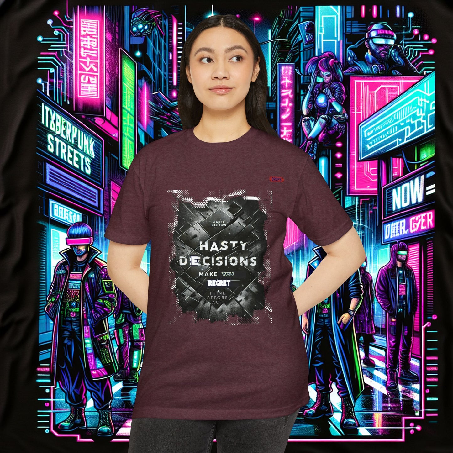 Unisex CVC Jersey T-shirt_ N8+ Series USCVCJTS PT2WW001_ Limited Edition CVC T-shirt by WesternWaves: