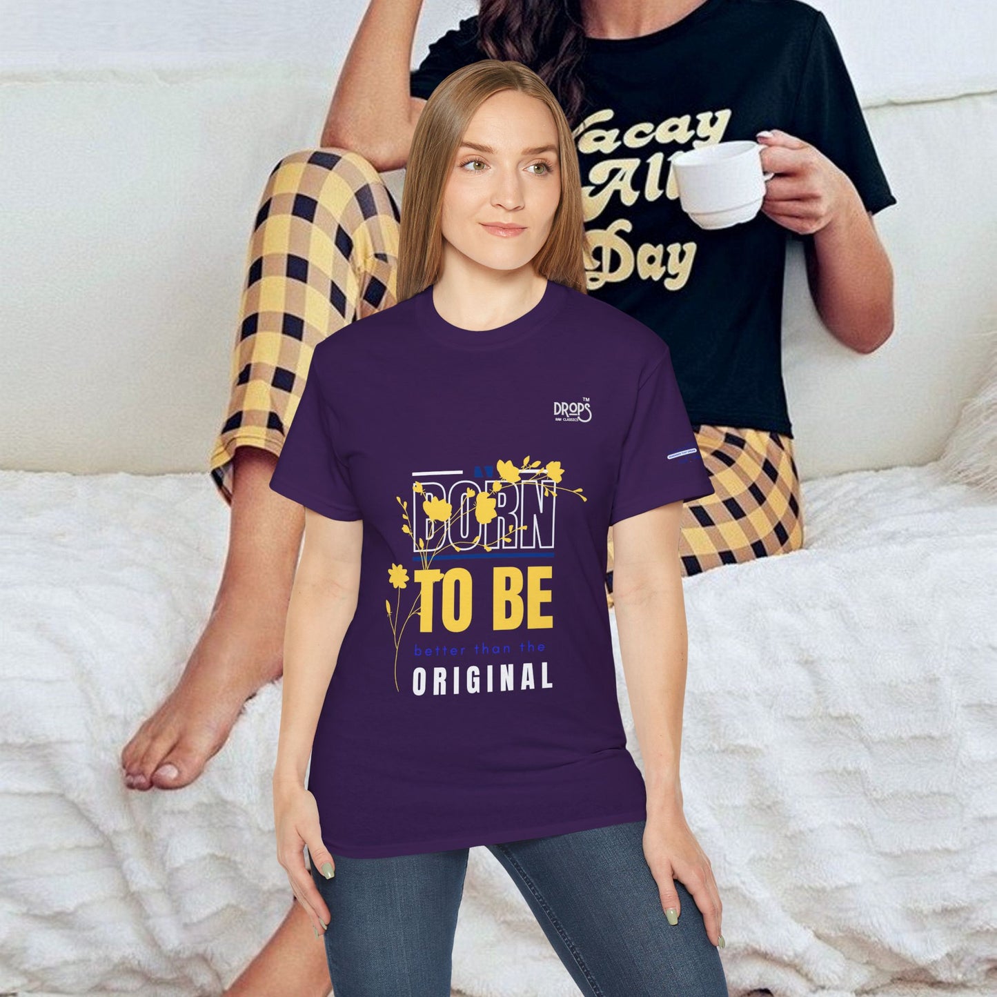 Unisex Ultra Cotton Tee_ Classic Comfort Unleashed_ N2 Series USUCTEE PT2WW002_ Limited Edition Maximum Comfort & Style by WesternWaves: