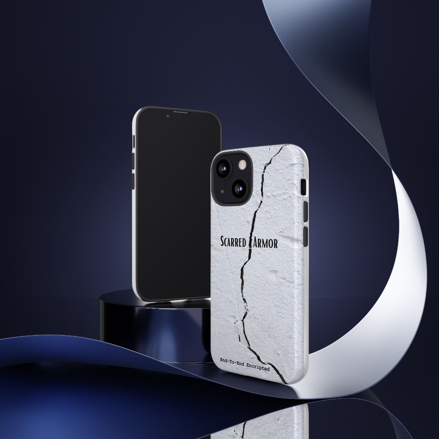 Tough iPhone Cases Phone Case_ Series N8+ TCPCASE PT2WW001_ Limited Edition Scarred Armor Design iPhone Cases by WesternWaves: