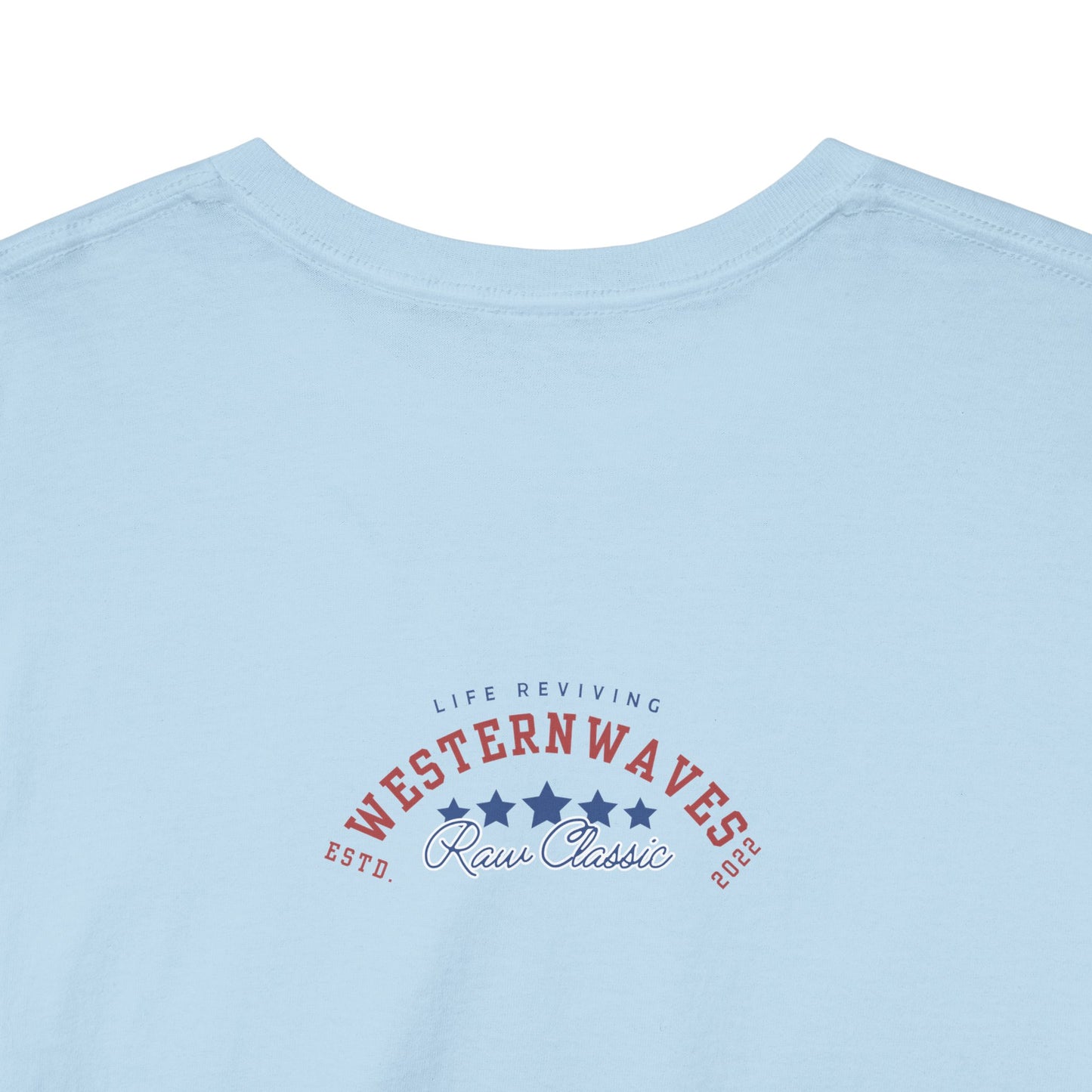 Unisex Heavy Cotton Tee_ Crafted from premium 100% cotton_ N+ Series UHCT PT2WV017_ Limited Edition by WesternWaves: