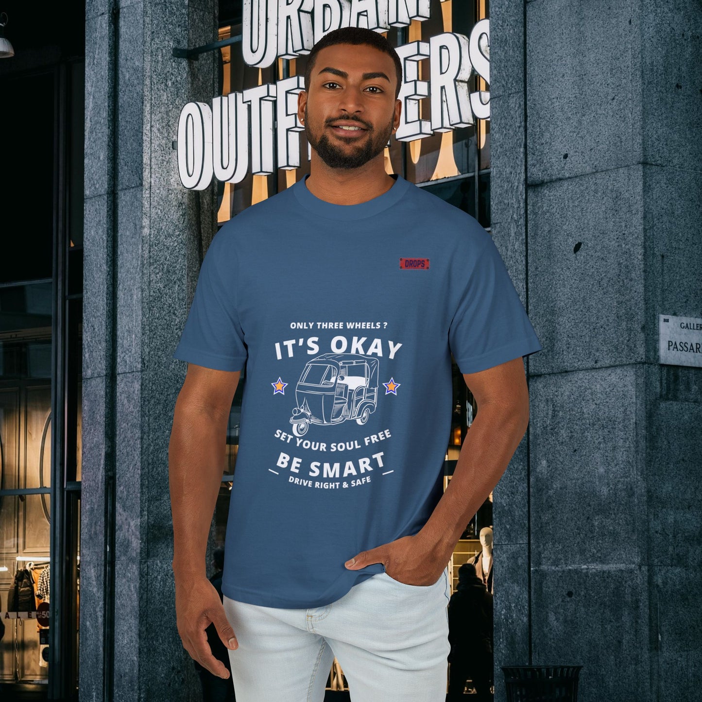 Unisex Garment-Dyed Heavyweight Cotton Tee_ N2 Series USGDHWCTEE PT2WW002_ Limited Edition Statement of Style by WesternWaves: