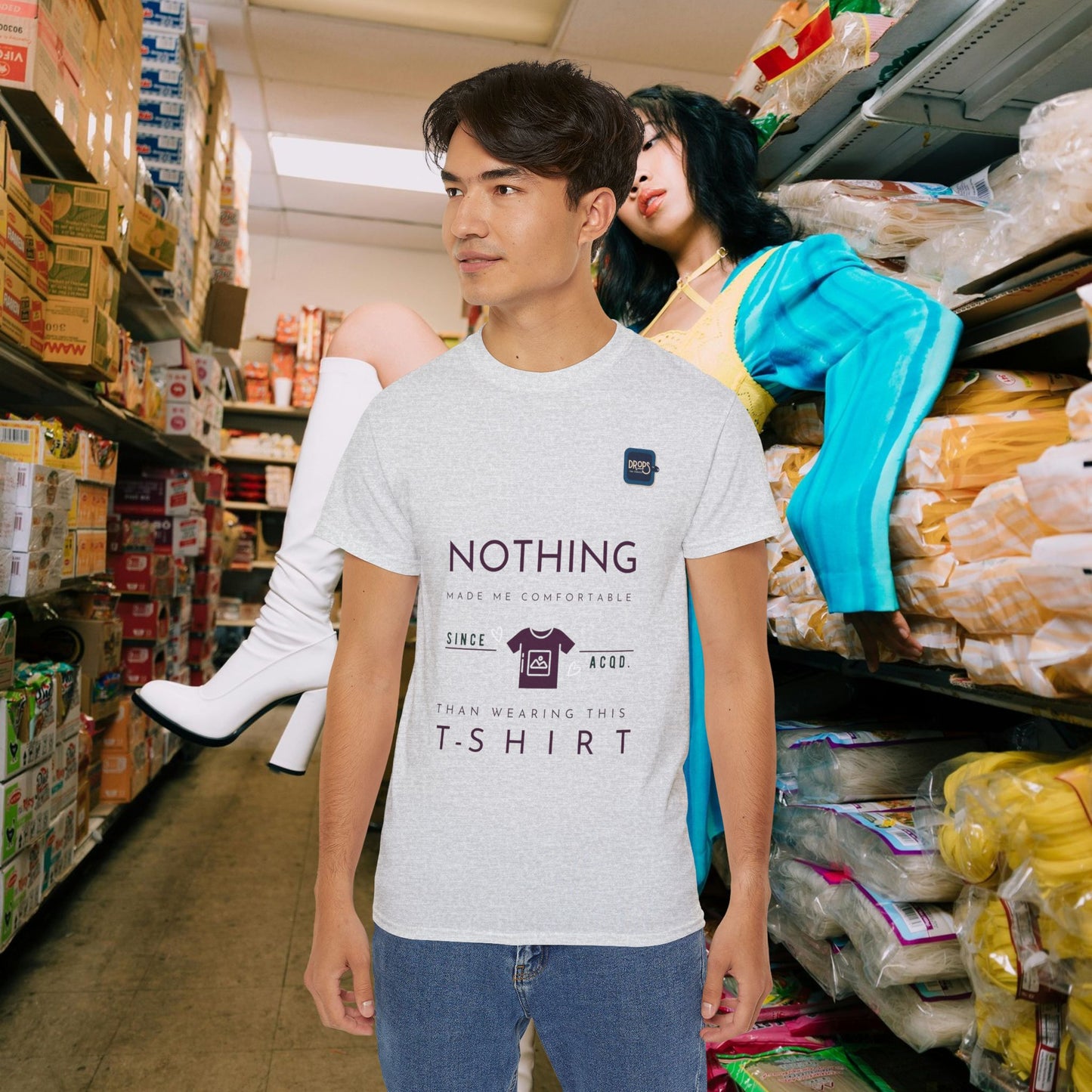 Comfort Graphic Tee_ N7+ Series CGTEE PT2WW001_ Limited Edition by WesternWaves: