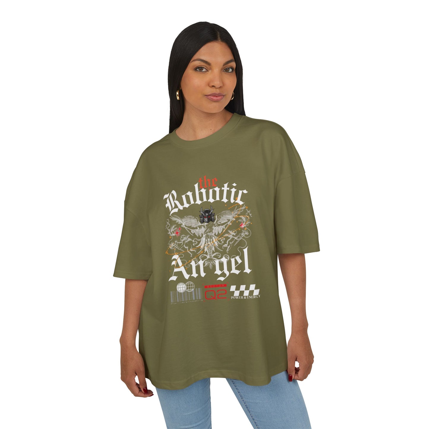 Unisex Ultra Heavy Cotton Box Tee_ N3+ Series USUHCBTEE PT2WW005_ Limited Edition Soft & Durable Feel by WesternWaves: