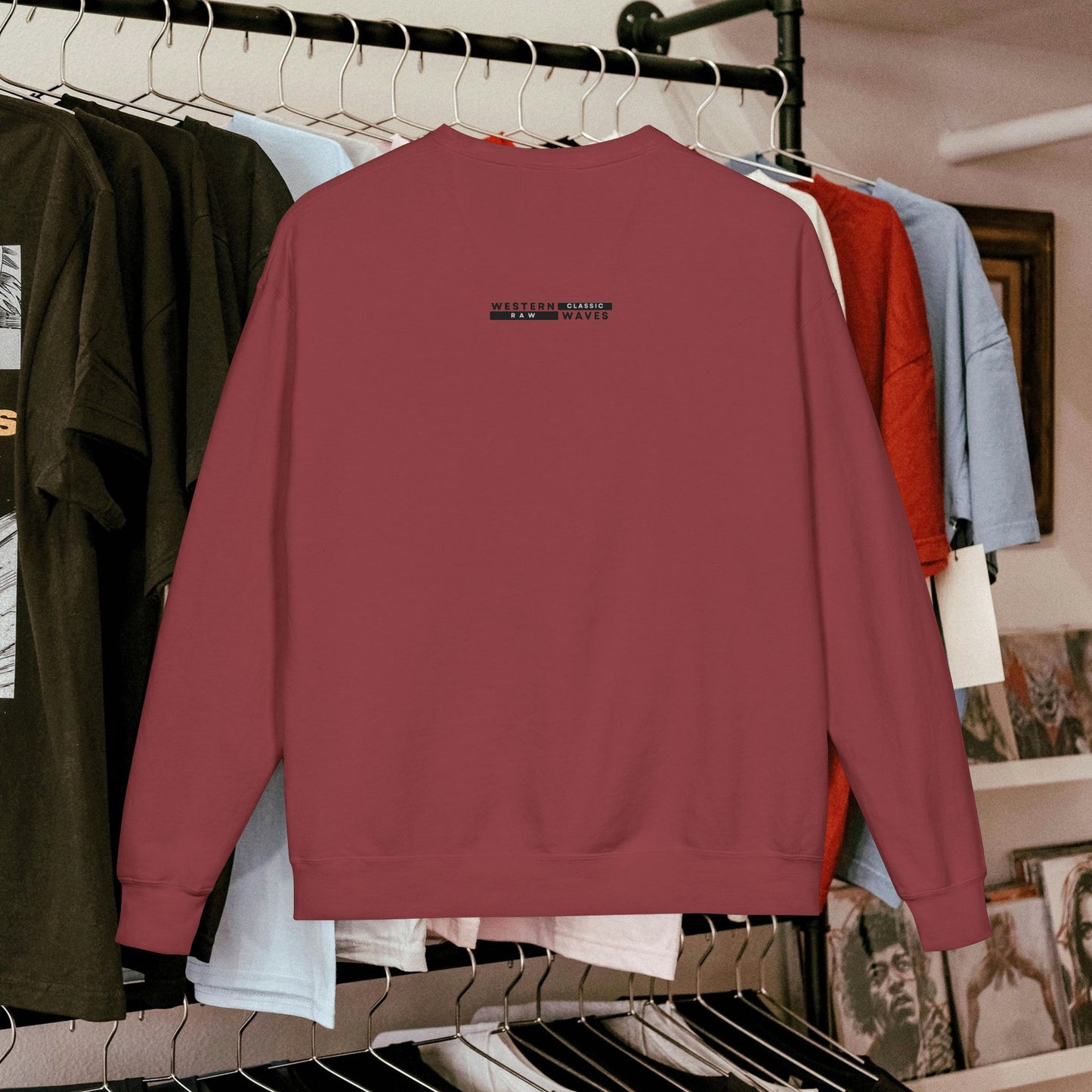 Crewneck Sweatshirt_ N7* Series CNSS PT2WW001_ Limited Edition Gift for Her, by WesternWaves:
