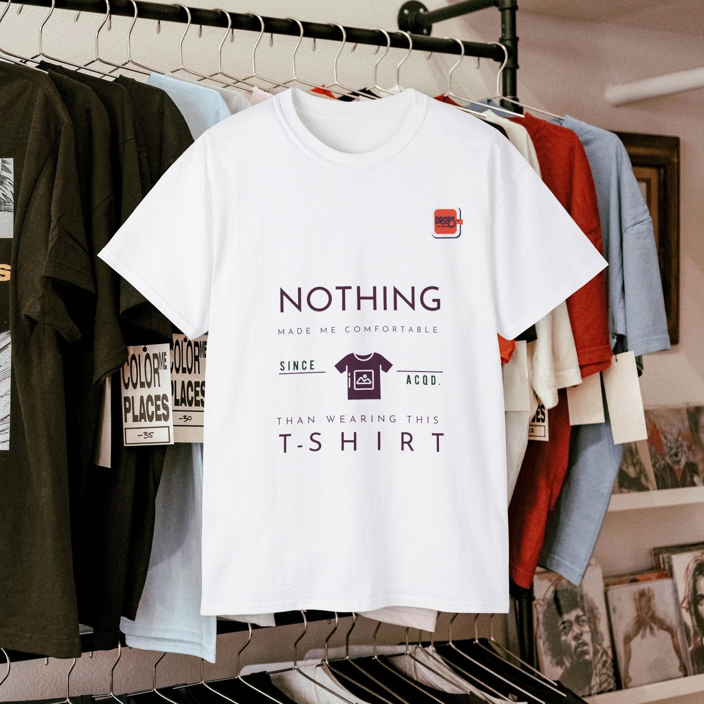 Comfort Graphic Tee_ N7+ Series CGTEE PT2WW001_ Limited Edition by WesternWaves: