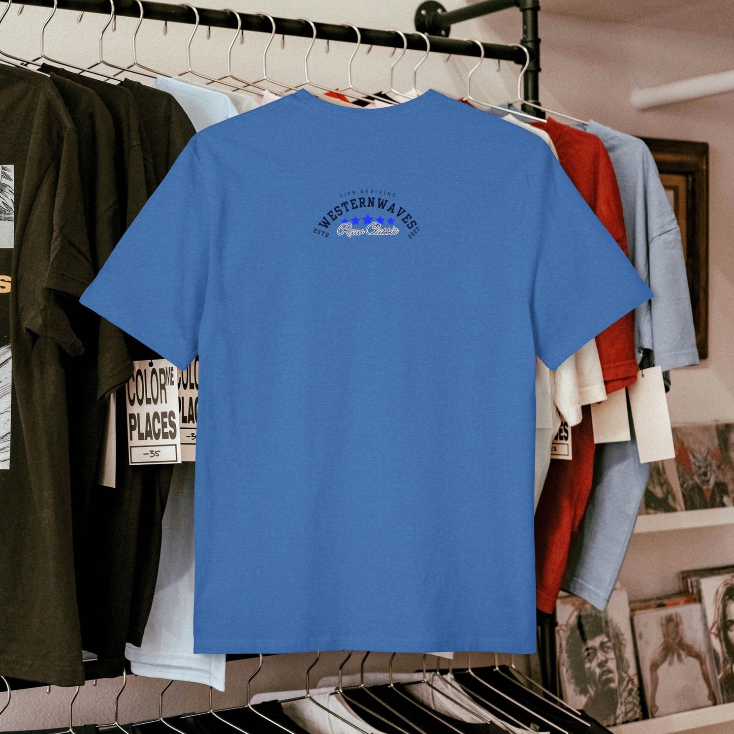 Unisex District® Re-Tee®_ N Series USDRR_ PT2WW001_ Sustainable Style by WesternWaves: