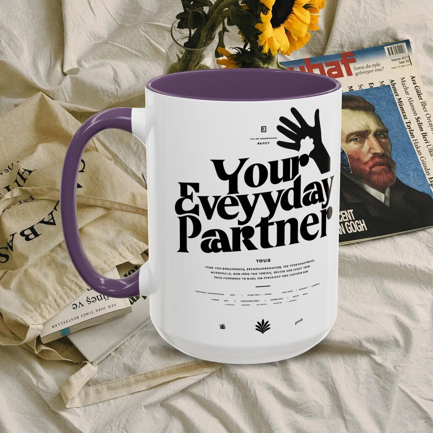 Accent Coffee Mug 11oz, 15oz_ N3* Series ACM11OZ PT2WW023_ Limited Edition Perfect Blend of Style by WesternWaves: