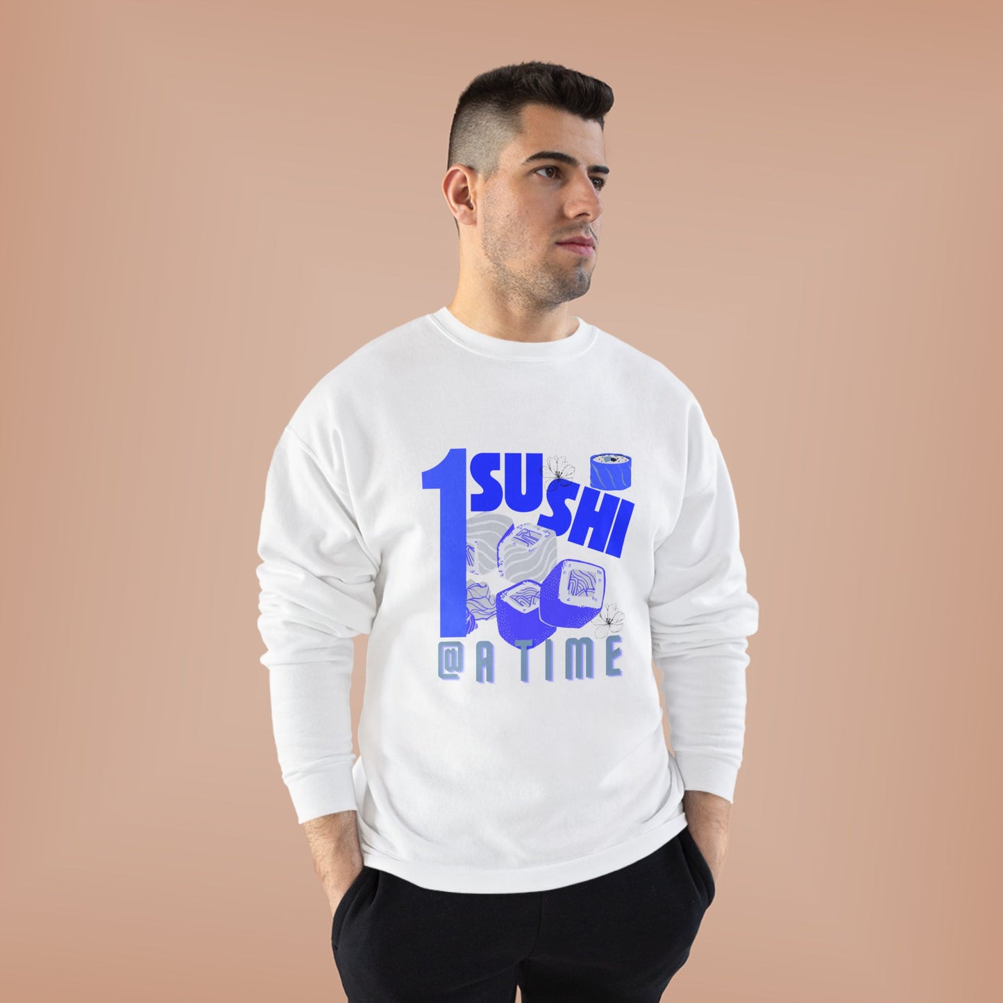 Unisex EcoSmart® Crewneck Sweatshirt_ N3+ Series USESCNSS PT2WW001_ Limited Edition Perfect Blend of Comfort, Style, & Sustainability by WesternWaves: