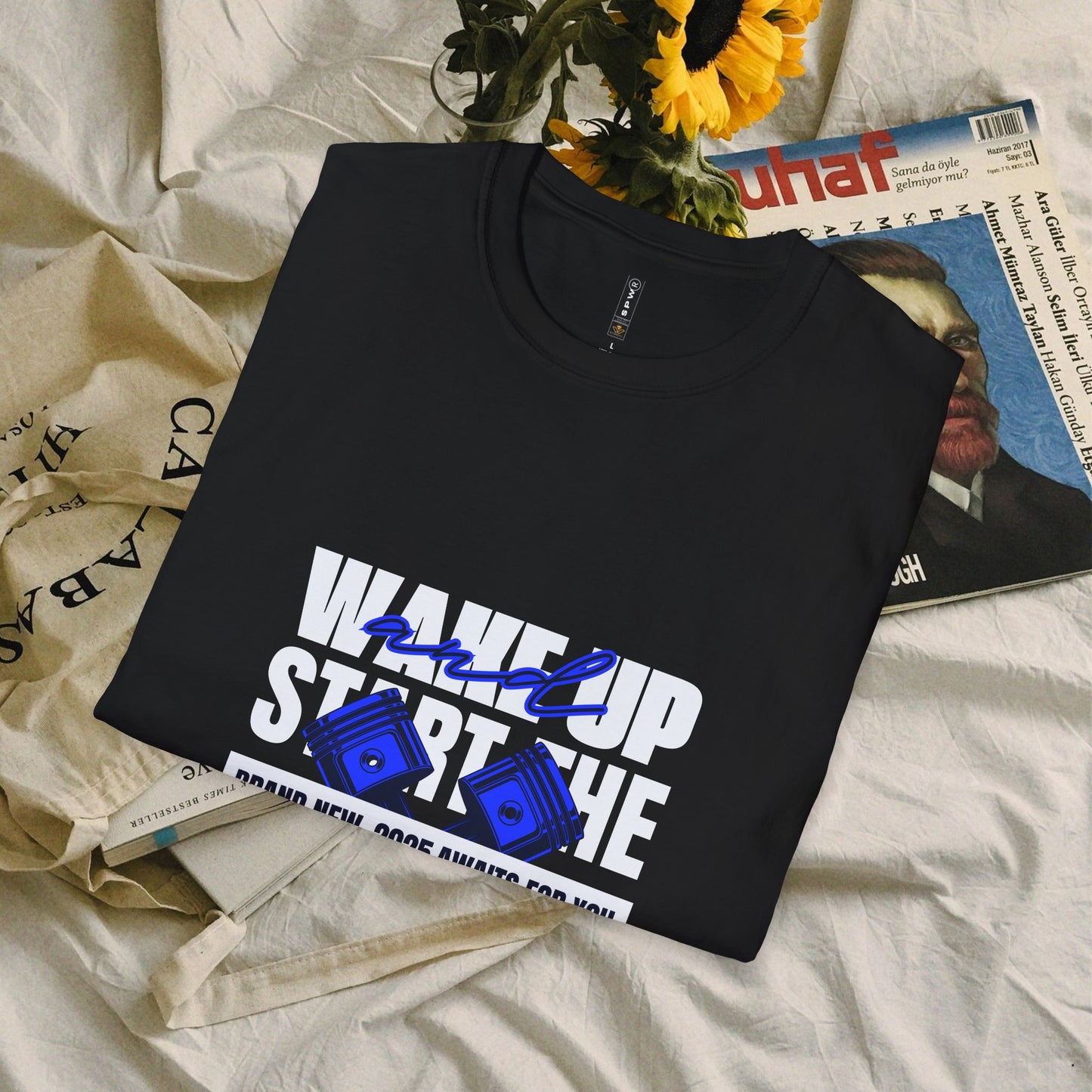 Unisex Softstyle T-Shirt_ N3+ Series USSTS FT2WW004_ Redefine Relaxation Limited Edition by WesternWaves: