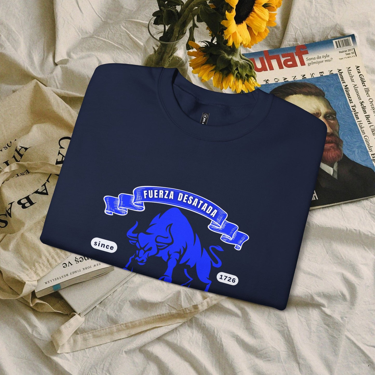 Unisex Heavy Blend™ Crewneck Sweatshirt_ N3+ Series UHBCSS PT2WW038_ Limited Edition Pure Luxury By WesternWaves: