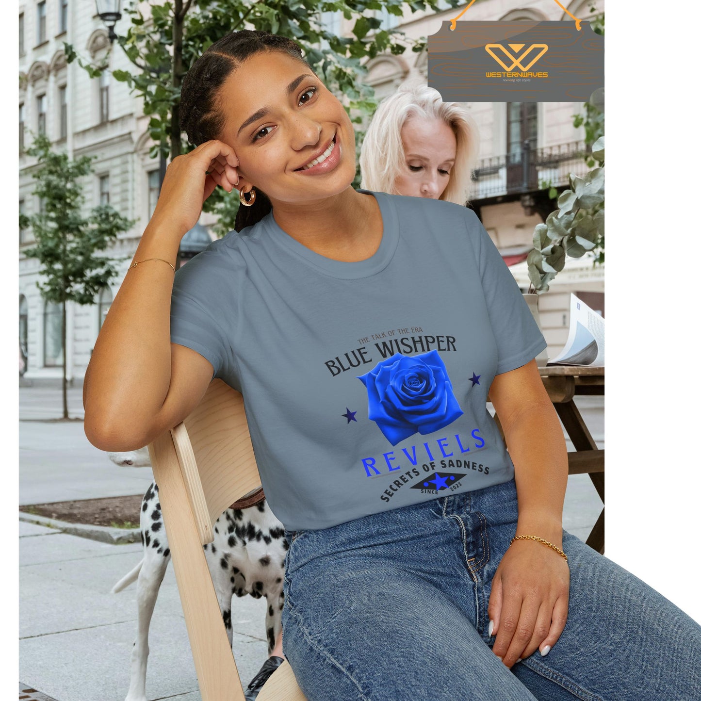 Unisex Softstyle T-Shirt_ N3+ Series USSTS FT2WW005_ Limited Edition Redefines & Relaxation by WesternWaves: