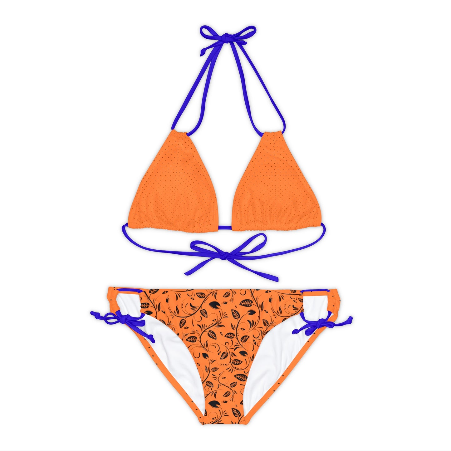 Strappy Bikini Set (AOP)_ N+ Series SBS(AOP) PT2WW004_Limited Edition by WesternWaves