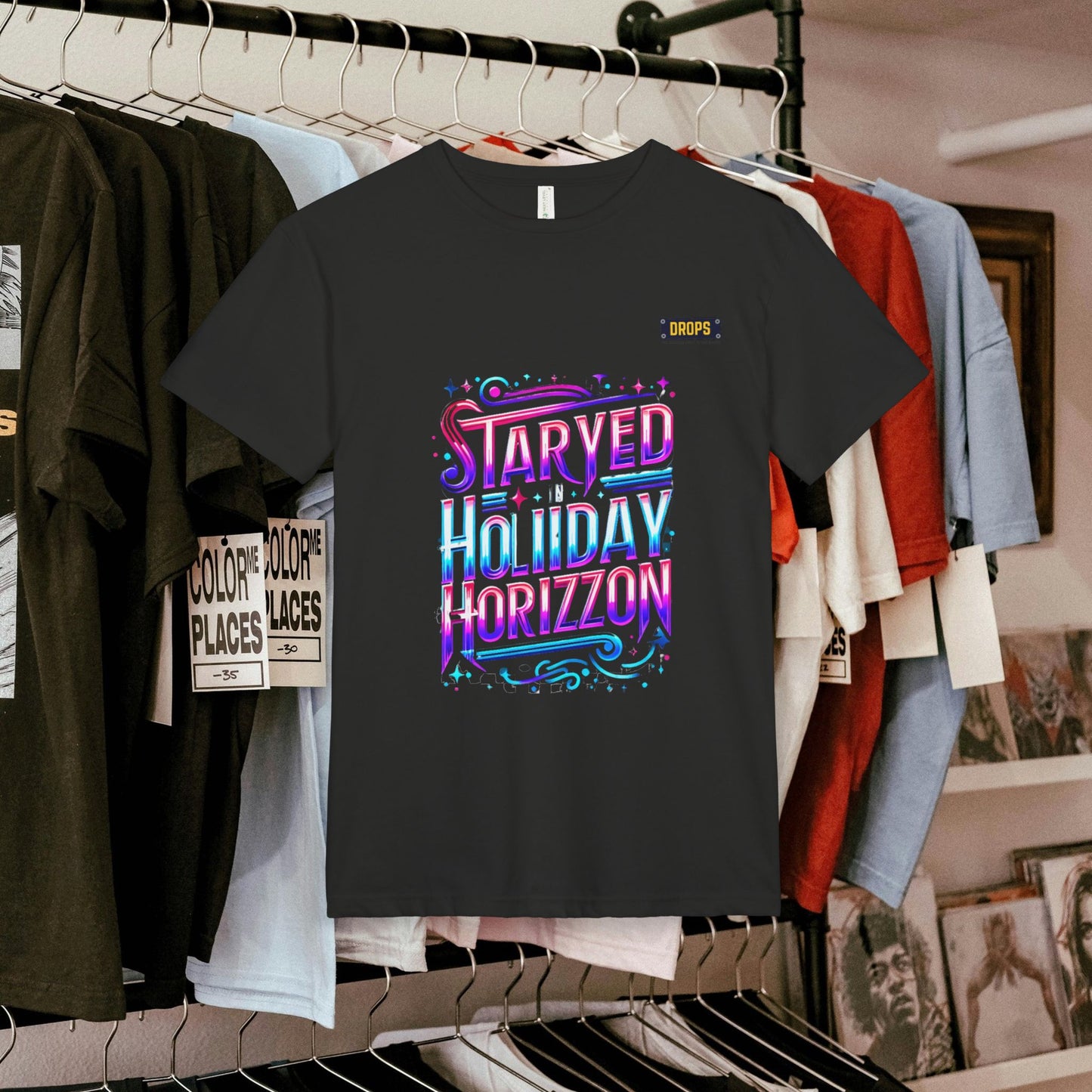 Unisex Sueded T-shirt_ 28 June 2025_ Limited Edition Summer Festivities, by WesternWaves: