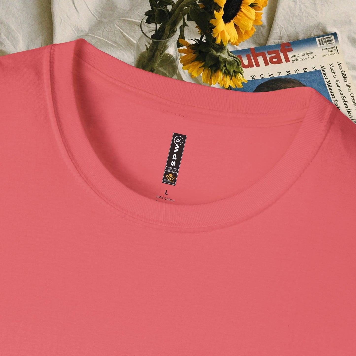 Unisex Softstyle T-Shirt_ N3+ Series USSSTS PT2WW001_ Limited Edition Versatile Style and Comfort by WesternWaves: