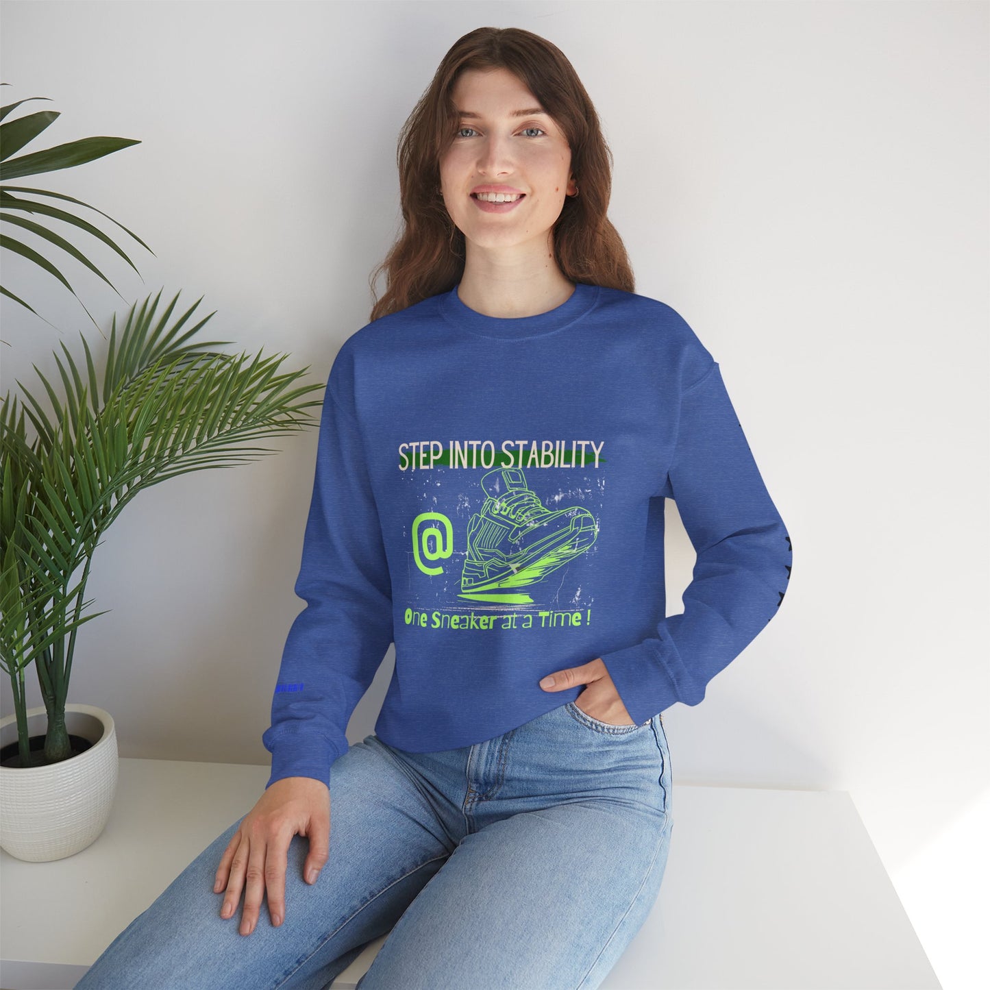 Unisex Heavy Blend™ Crewneck Sweatshirt_ N3+ Series UHBCSS PT2WW032_ Limited Edition Pure Luxury By WesternWaves: