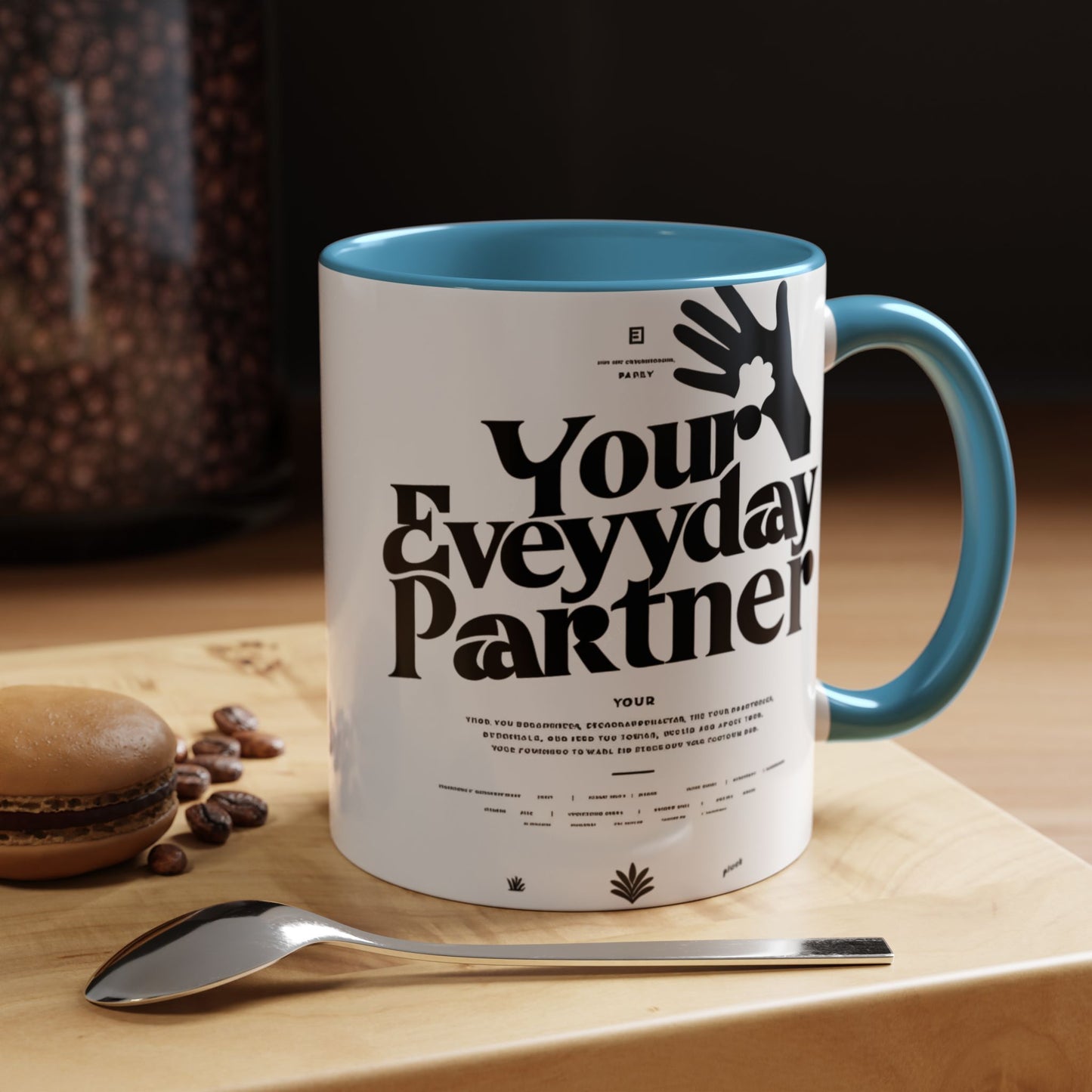 Accent Coffee Mug 11oz, 15oz_ N3* Series ACM11OZ PT2WW023_ Limited Edition Perfect Blend of Style by WesternWaves:
