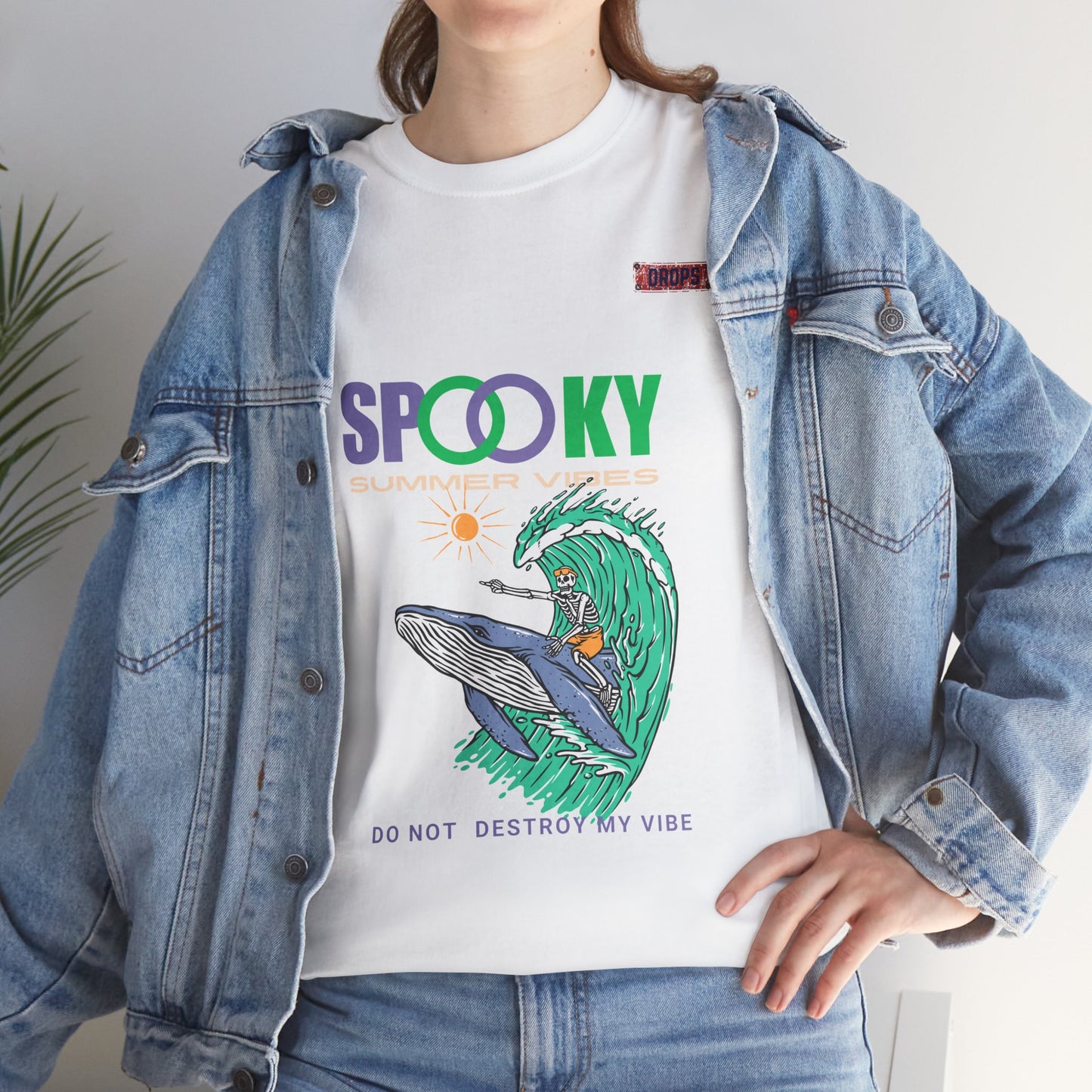 Unisex Heavy Cotton Tee_ Crafted from premium 100% cotton_ N2* Series UHCT PT2WV008_ Limited Edition Epitome of Comfort & Durability by WesternWaves: