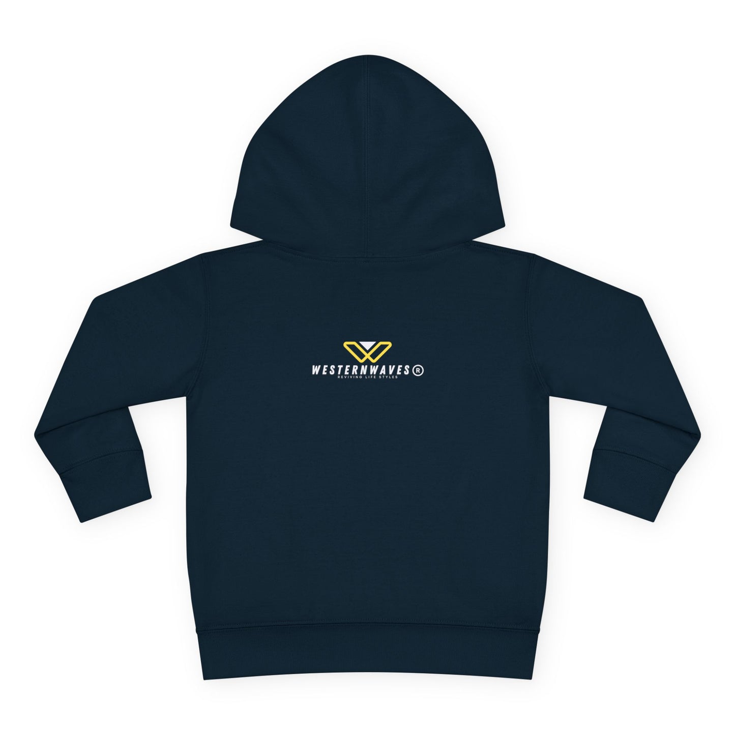 Toddler Pullover Fleece Hoodie – N2+ Series TPOFH PT2WW002_ Cozy, Durable & Personalized Limited Edition by WesternWaves: