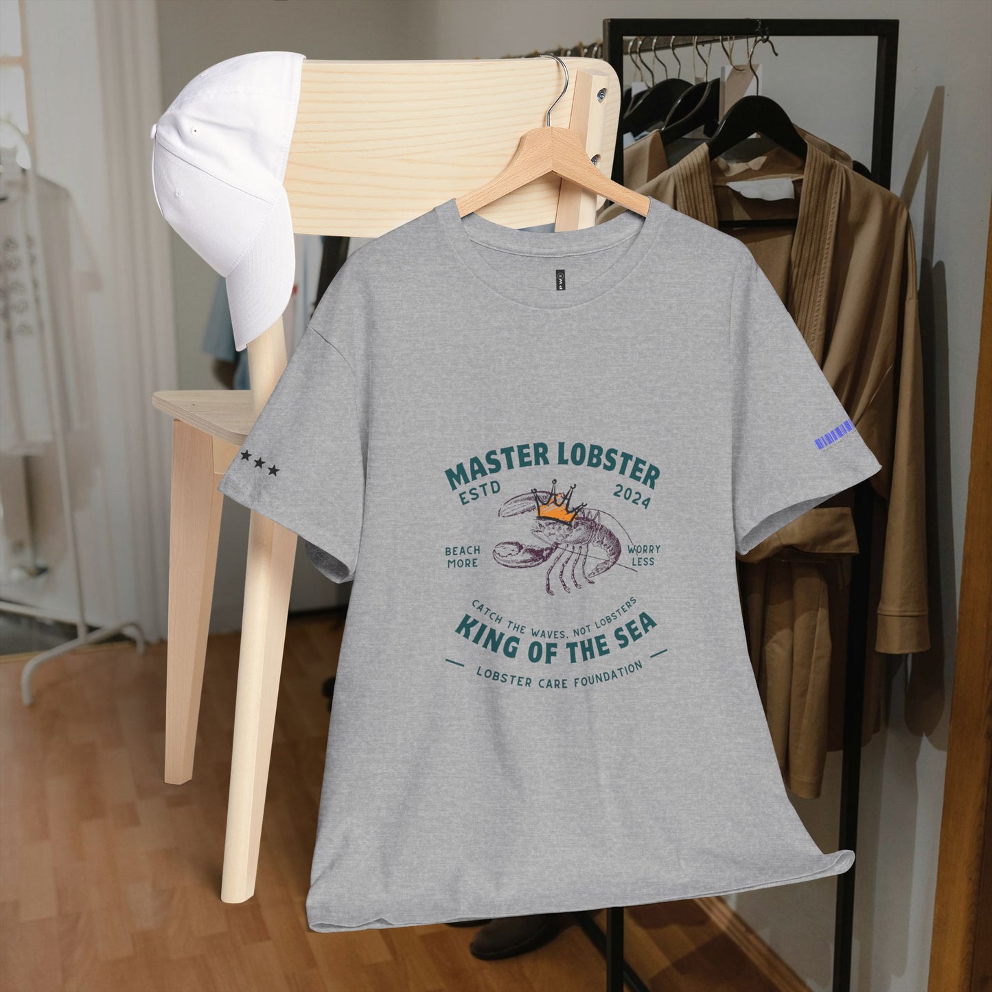 Unisex Heavy Cotton Tee_ Crafted from premium 100% cotton_ N2+ Series UHCT PT2WW007_ Limited Edition Maximum Comfort by WesternWaves: