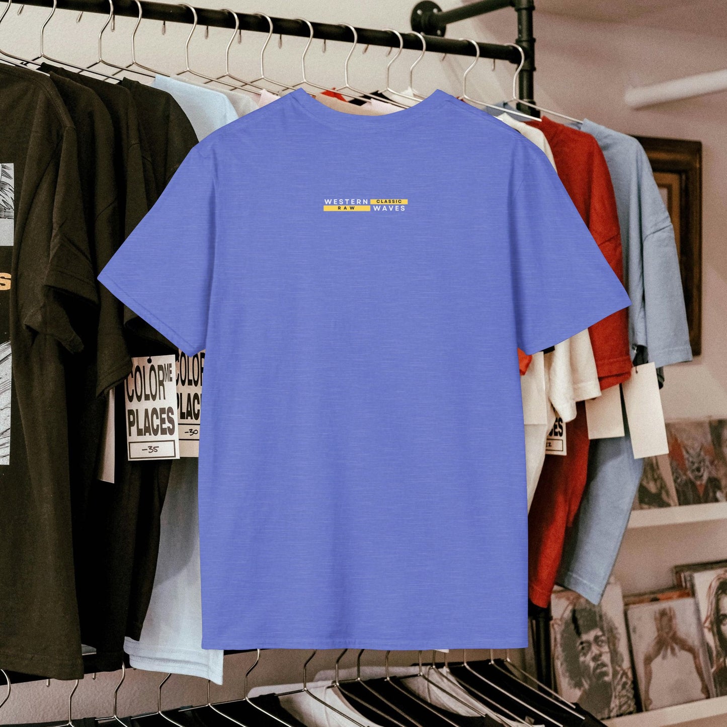 Unisex Softstyle T-Shirt_ N+ Series USSTS FT2WW010_ Limited Edition by WesternWaves: