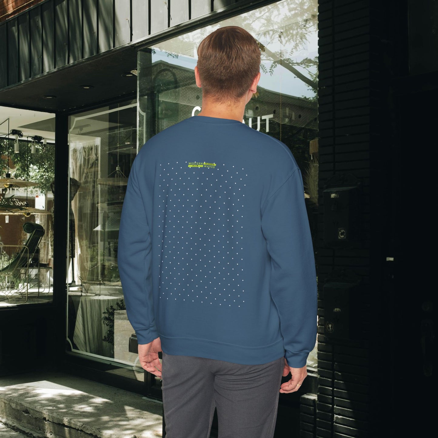 Unisex Heavy Blend™ Crewneck Sweatshirt_ N2 Series UHBCSS PT2WW019_ Limited Edition Pure Luxury By WesternWaves: